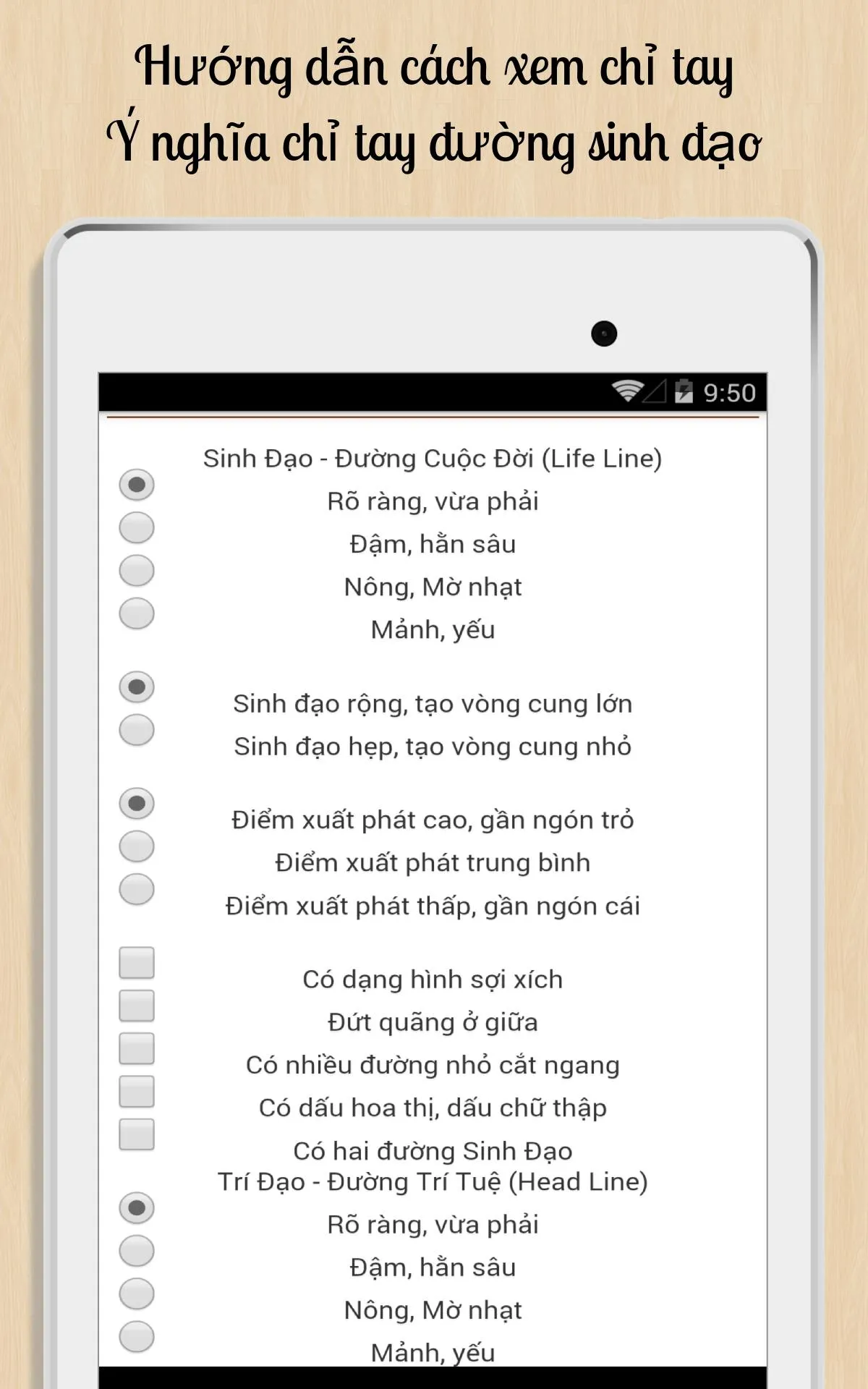 Xem chỉ tay, xem bói chỉ tay | Indus Appstore | Screenshot