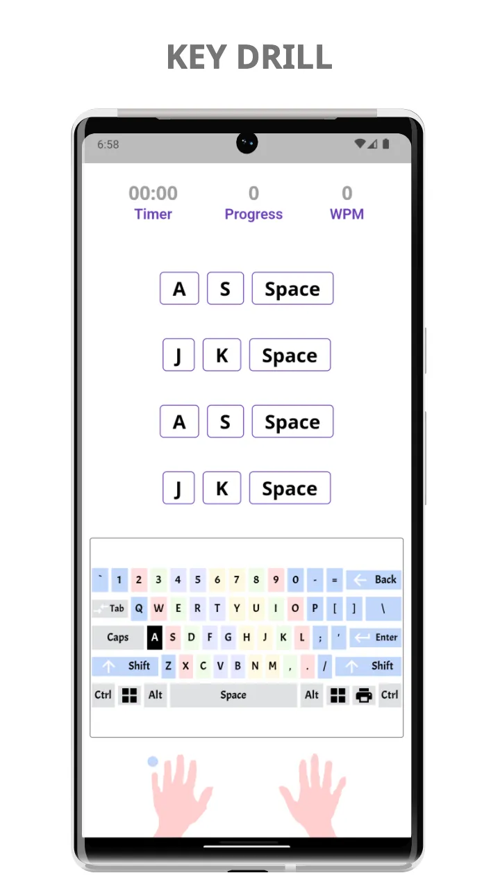 Typing Monkey: a typing master | Indus Appstore | Screenshot