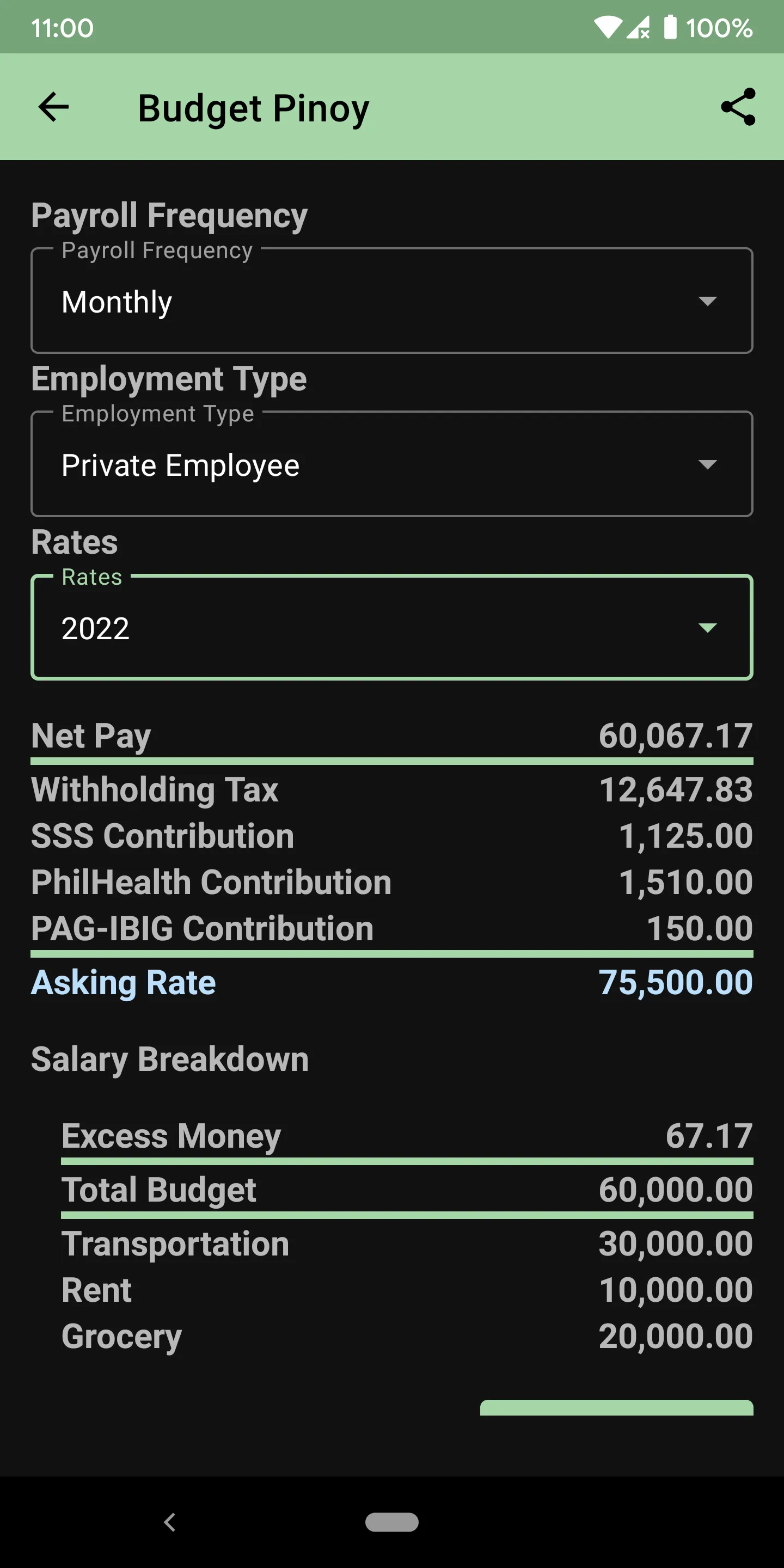 Budget Pinoy | Indus Appstore | Screenshot