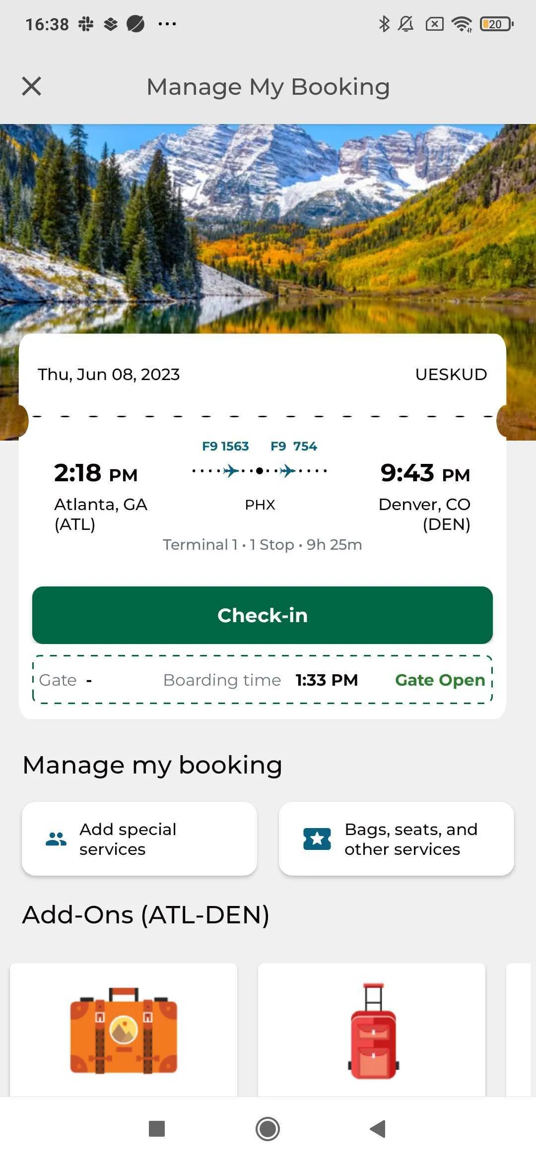 Frontier Airlines | Indus Appstore | Screenshot