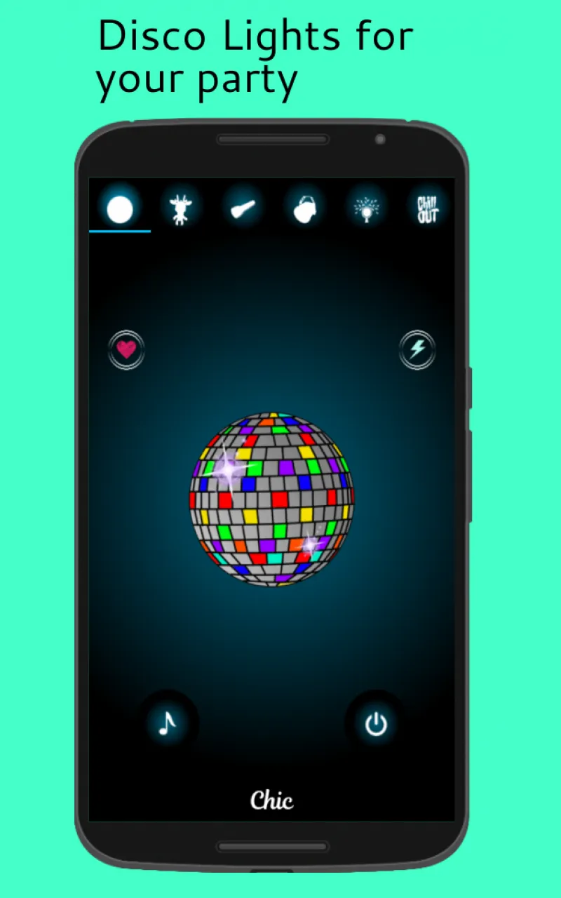 Music Light: Flashlight, Strob | Indus Appstore | Screenshot