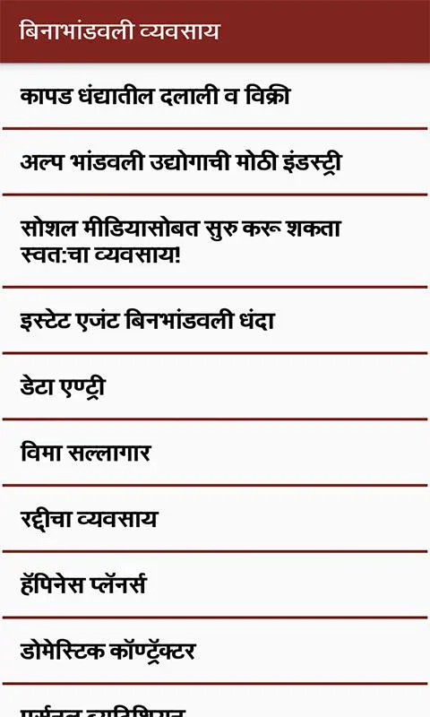 Marathi Business Ideas l मराठी | Indus Appstore | Screenshot