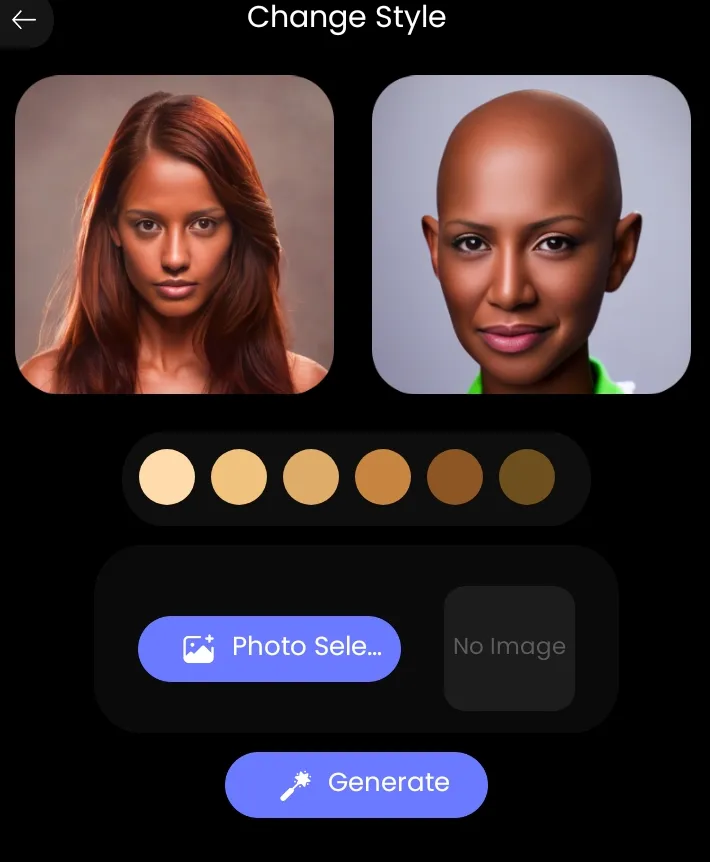 AI Hairstyle & Hair Color | Indus Appstore | Screenshot