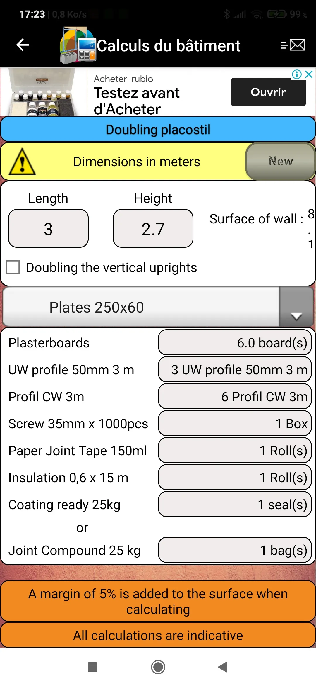 Building calculations | Indus Appstore | Screenshot