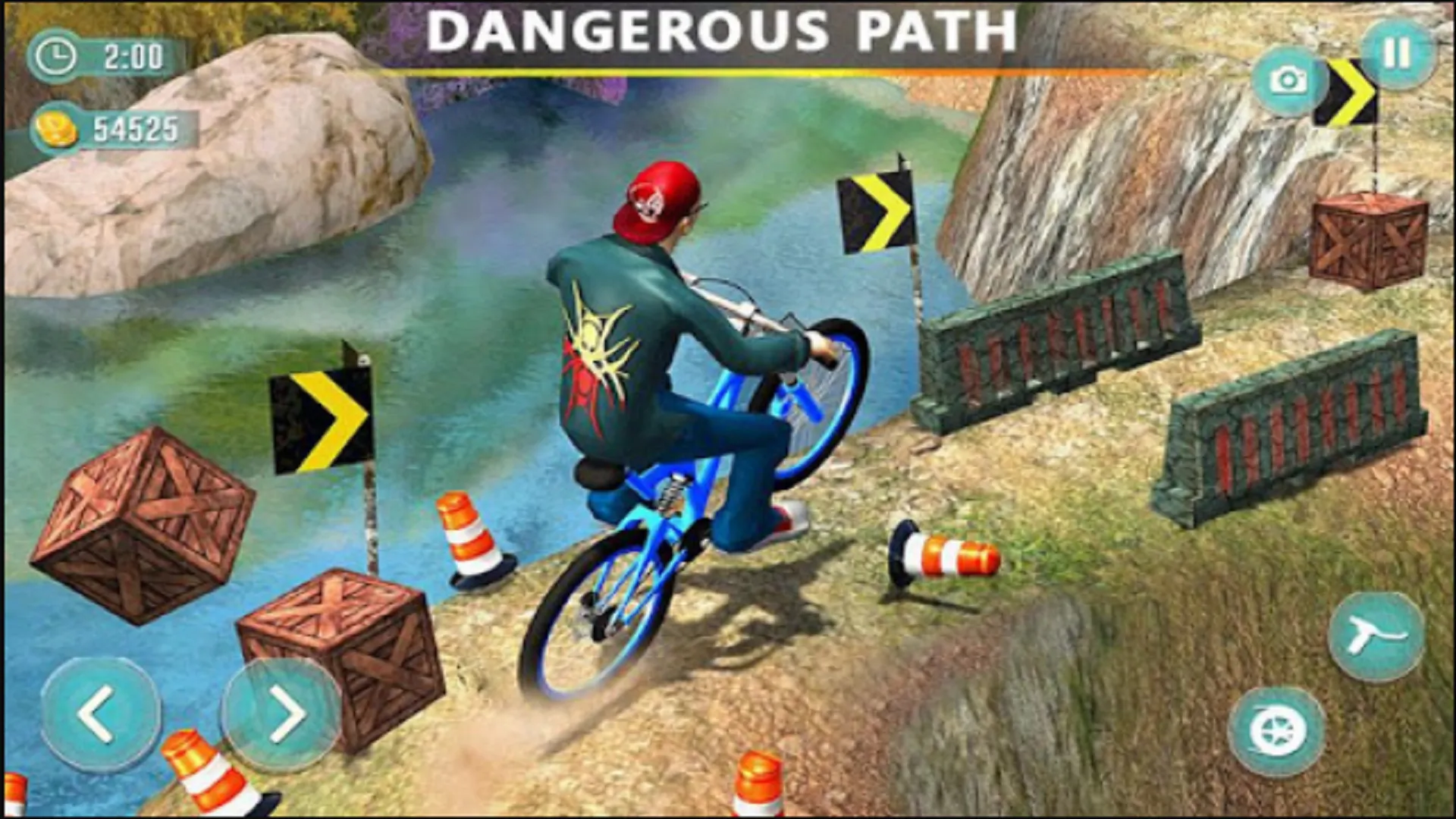 Offroad Bicycle Bmx Stunt Game | Indus Appstore | Screenshot