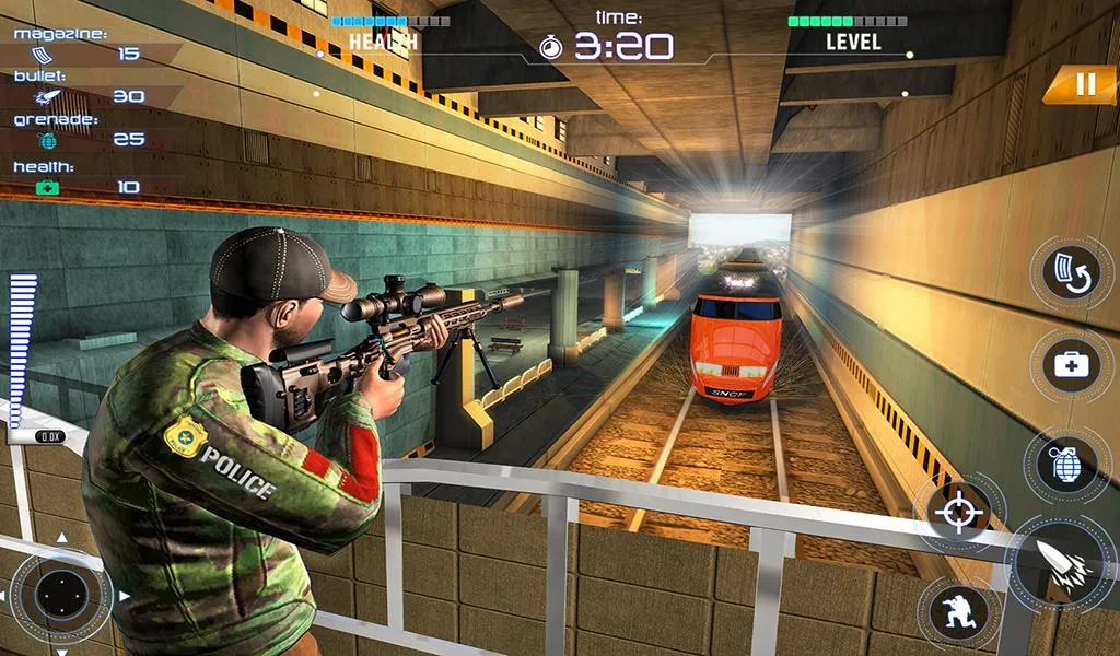 FPS Commando Train Gun Shooter | Indus Appstore | Screenshot