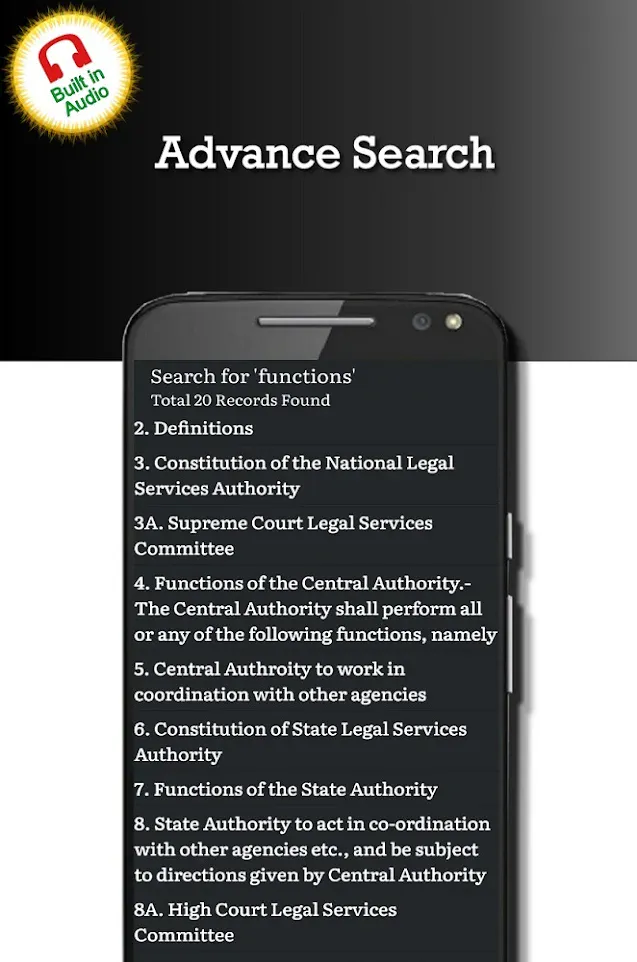 Legal Services Authorities Act 1987 | Indus Appstore | Screenshot