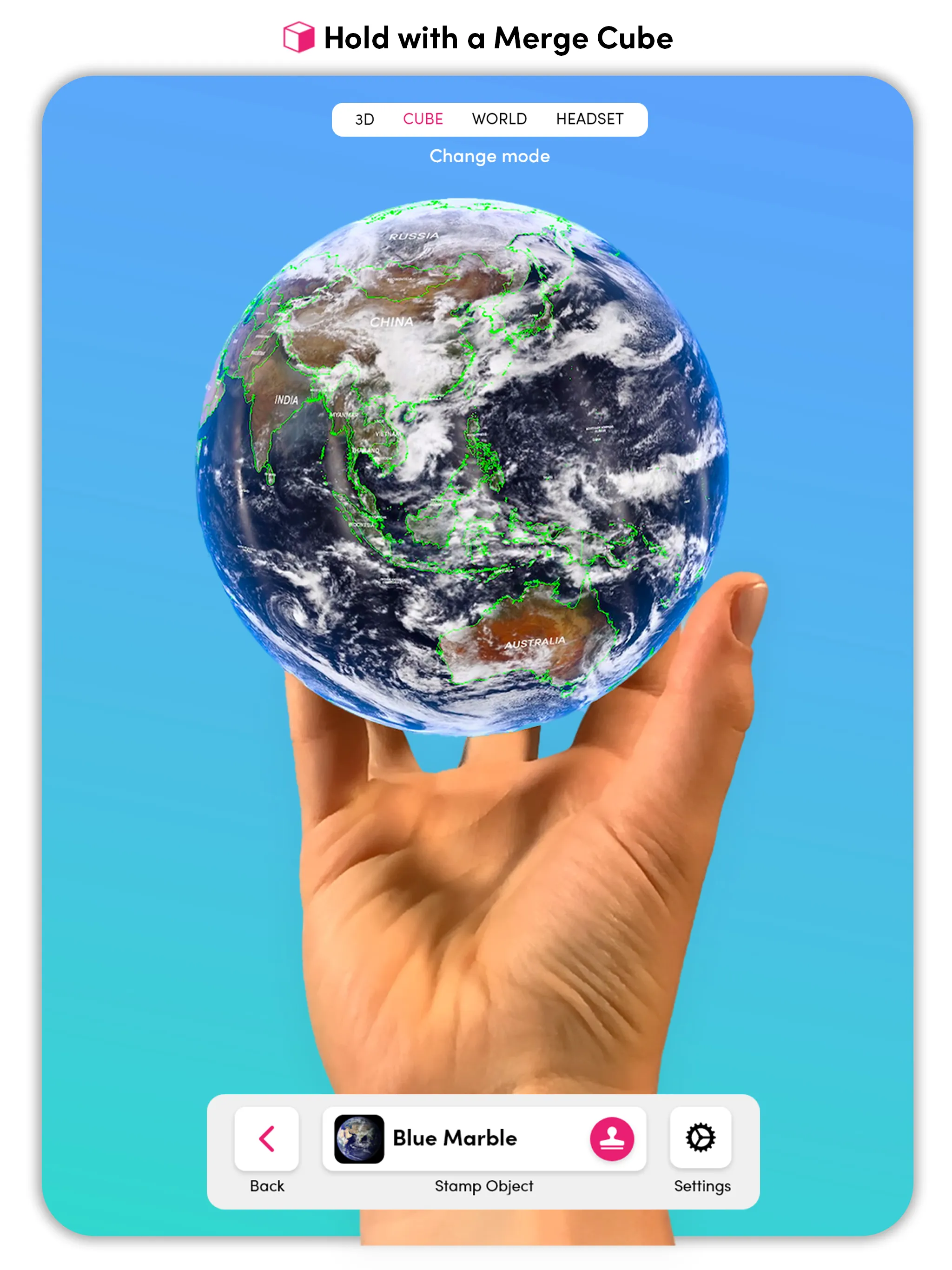 Merge HoloGlobe | Indus Appstore | Screenshot