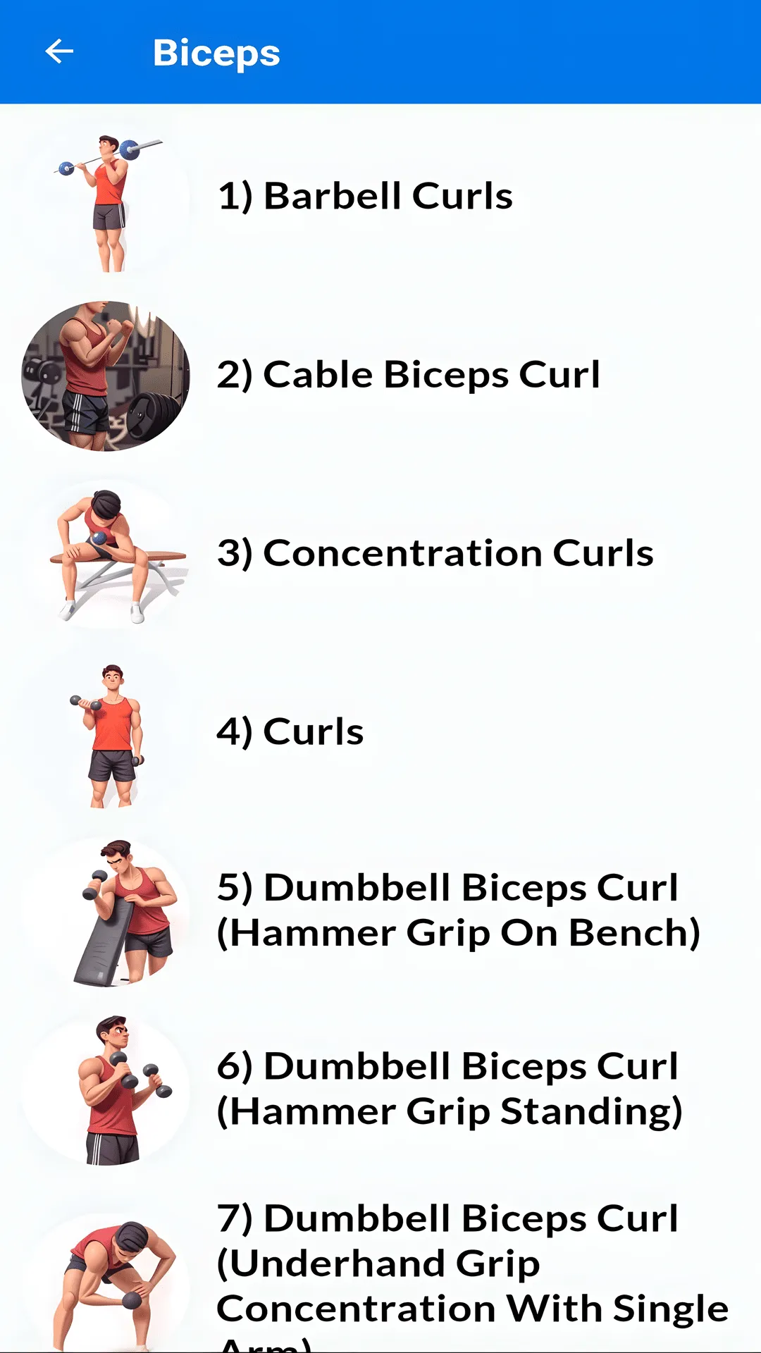 Bodybuilding Exercises Video | Indus Appstore | Screenshot