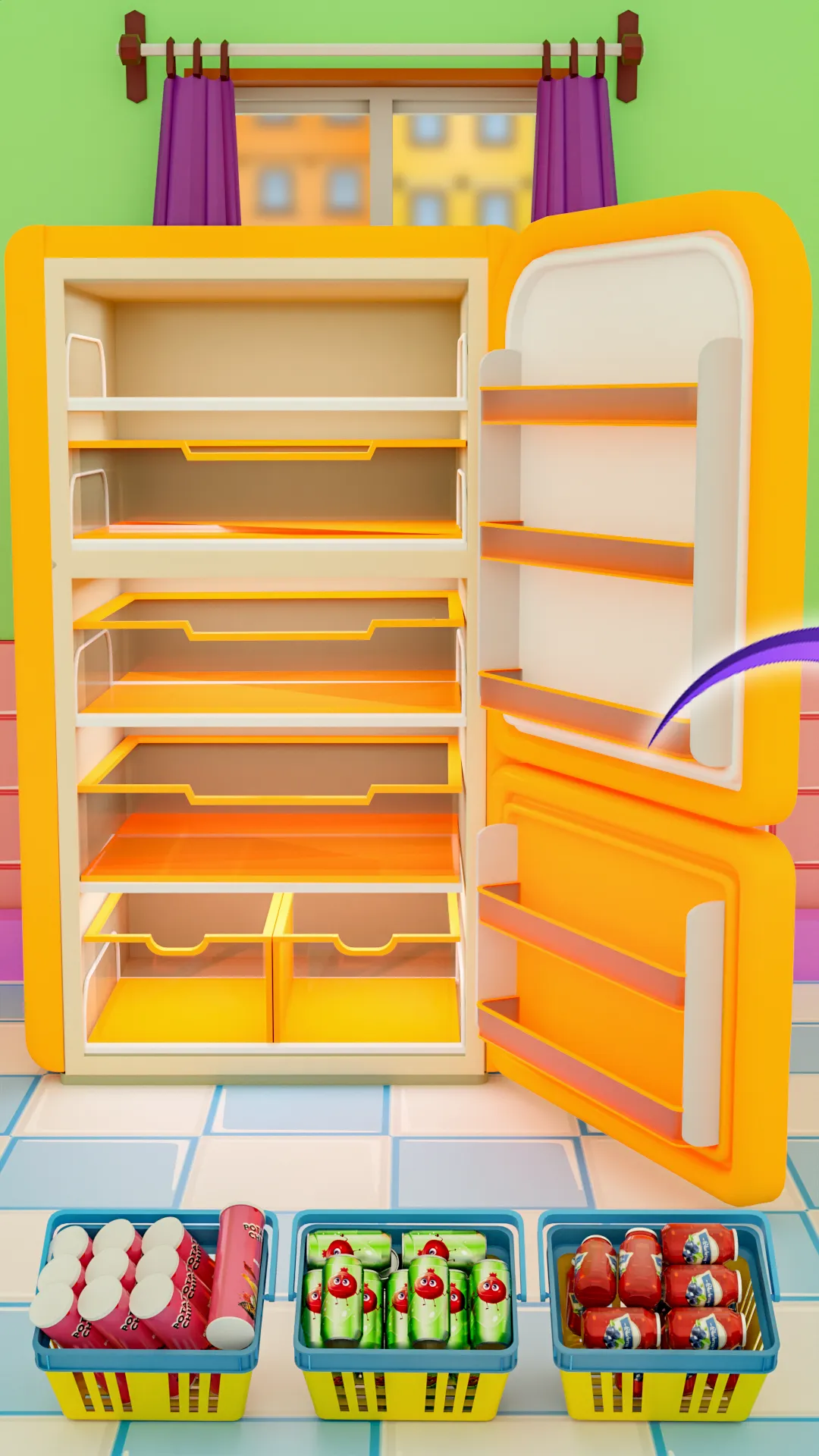 Restock the Fridge Puzzle Game | Indus Appstore | Screenshot