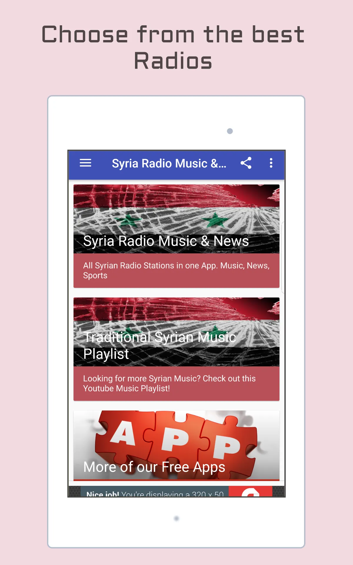 Syria Radio Music & News | Indus Appstore | Screenshot