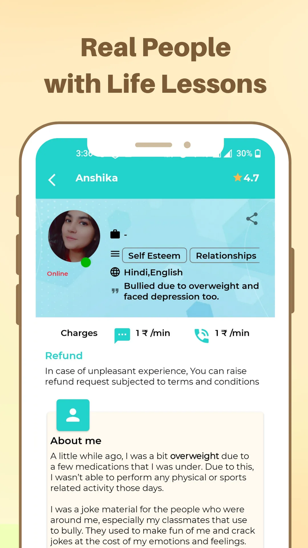 Sorted Vibe -Solve Life Issues | Indus Appstore | Screenshot