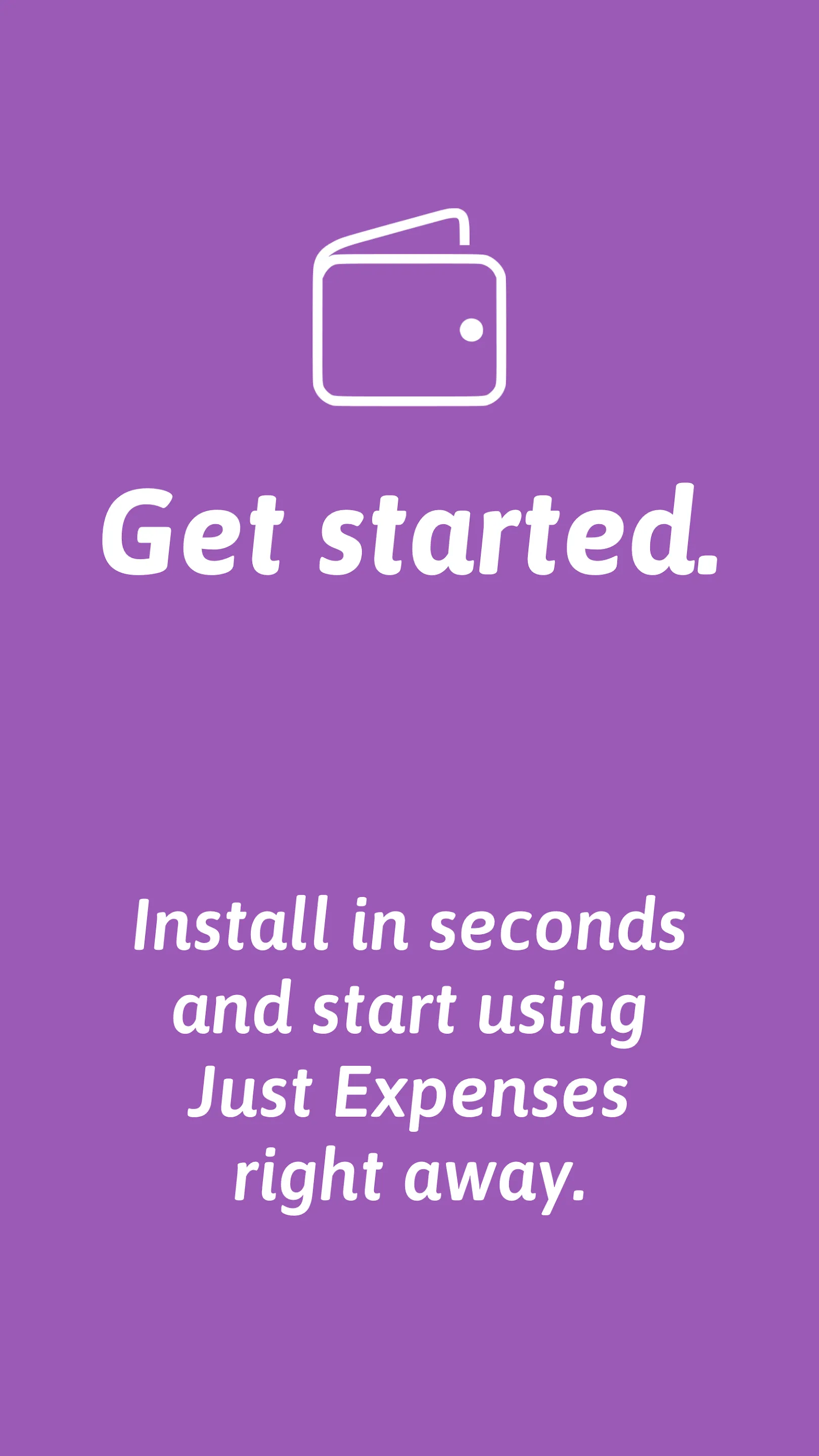 Just Expenses™ Money Manager | Indus Appstore | Screenshot