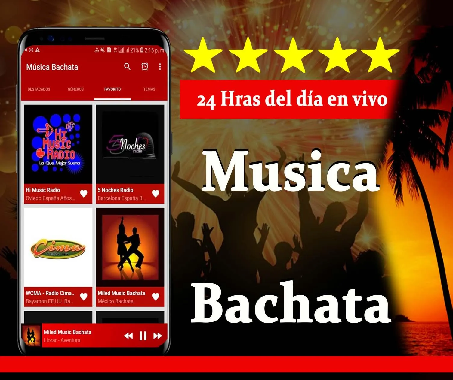 Musica Bachata Mix | Indus Appstore | Screenshot