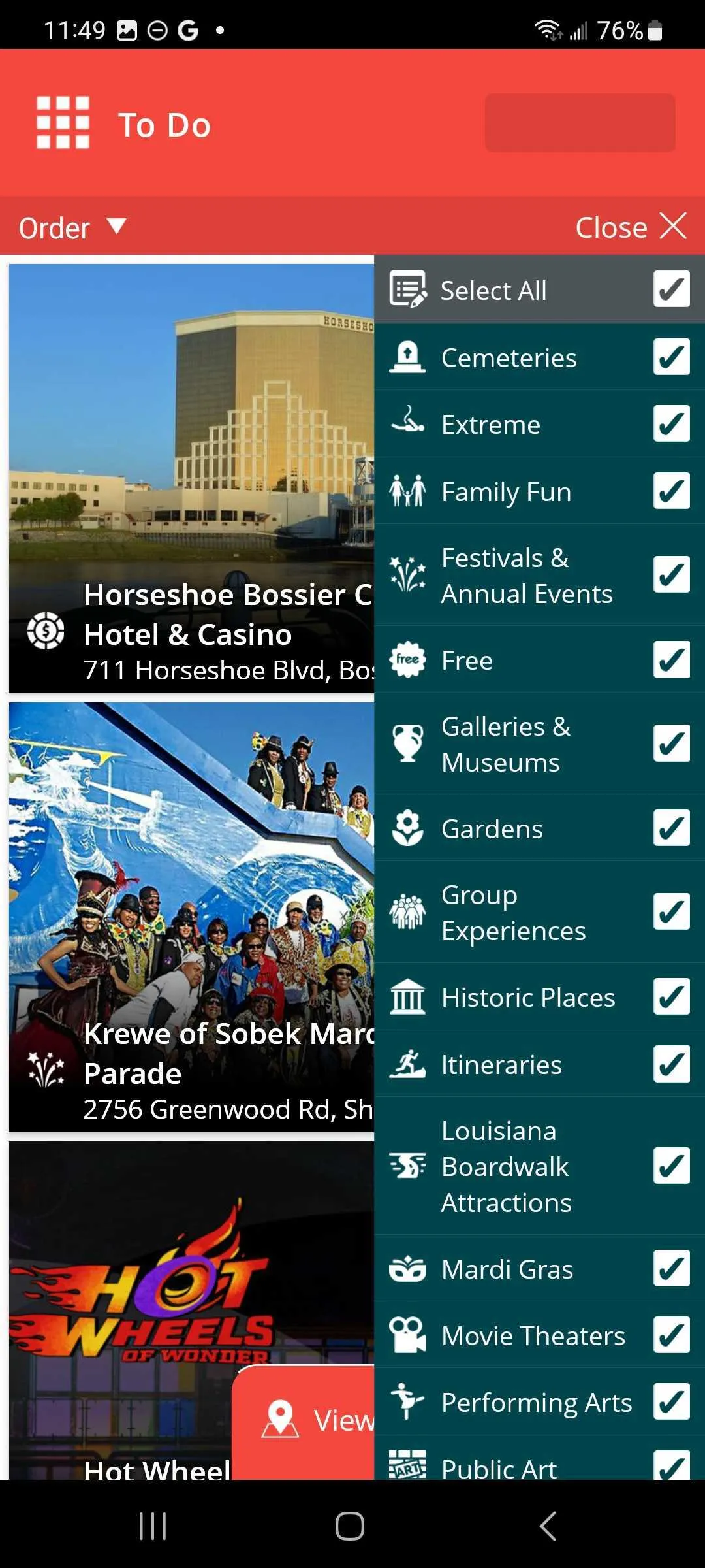 Visit Shreveport-Bossier LA | Indus Appstore | Screenshot