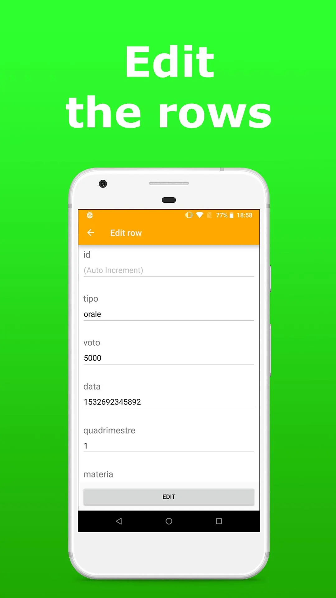 SQLite Database Editor | Indus Appstore | Screenshot