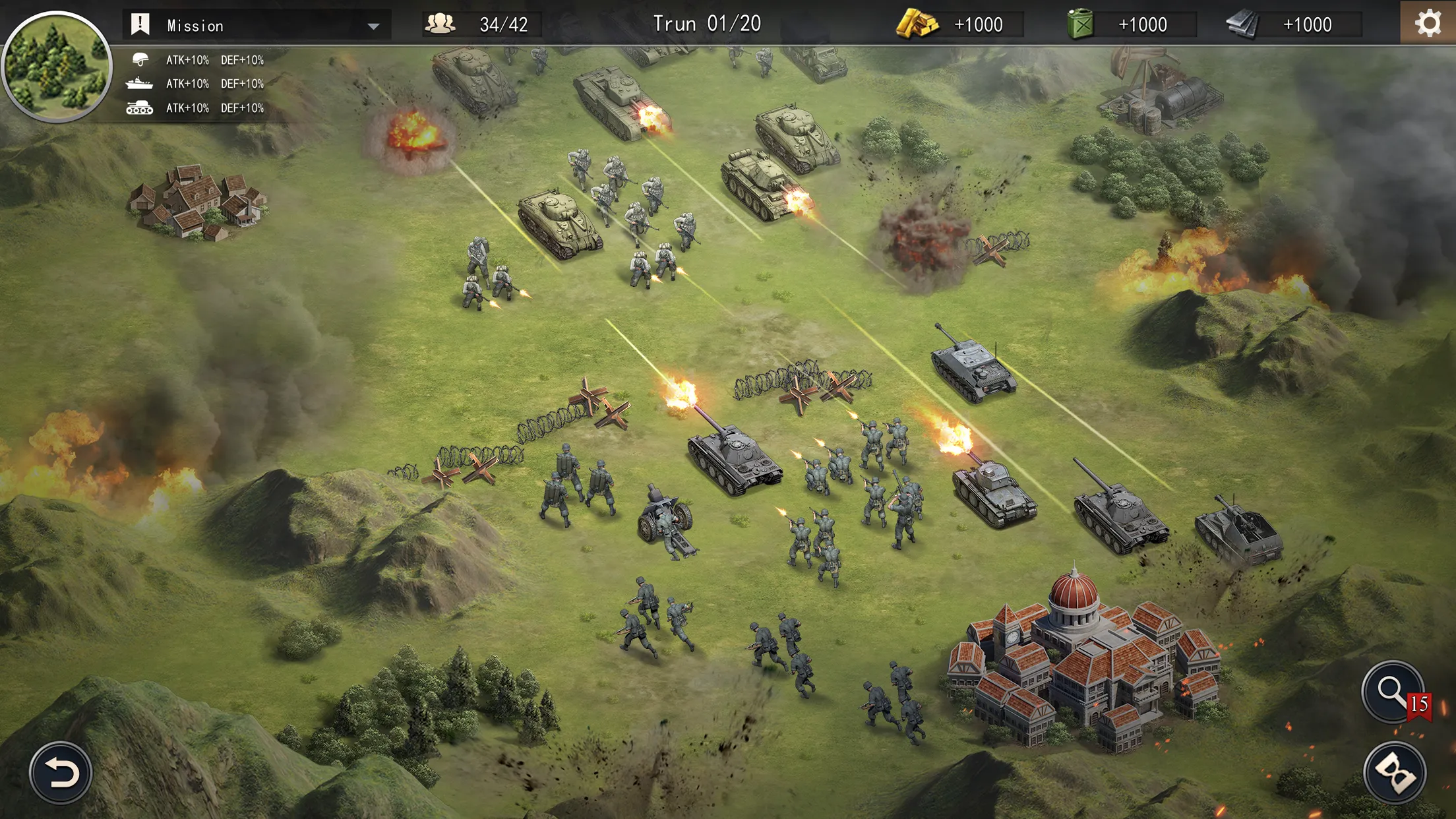 World War 2: Strategy Games | Indus Appstore | Screenshot