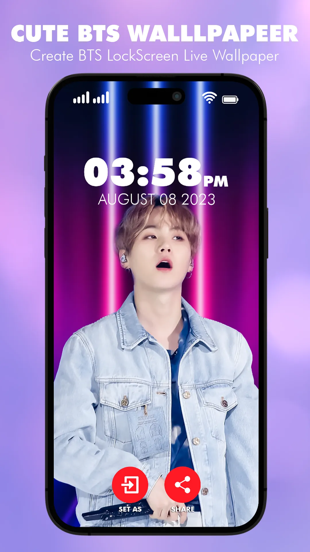 BTS Video live wallpaper Hd | Indus Appstore | Screenshot