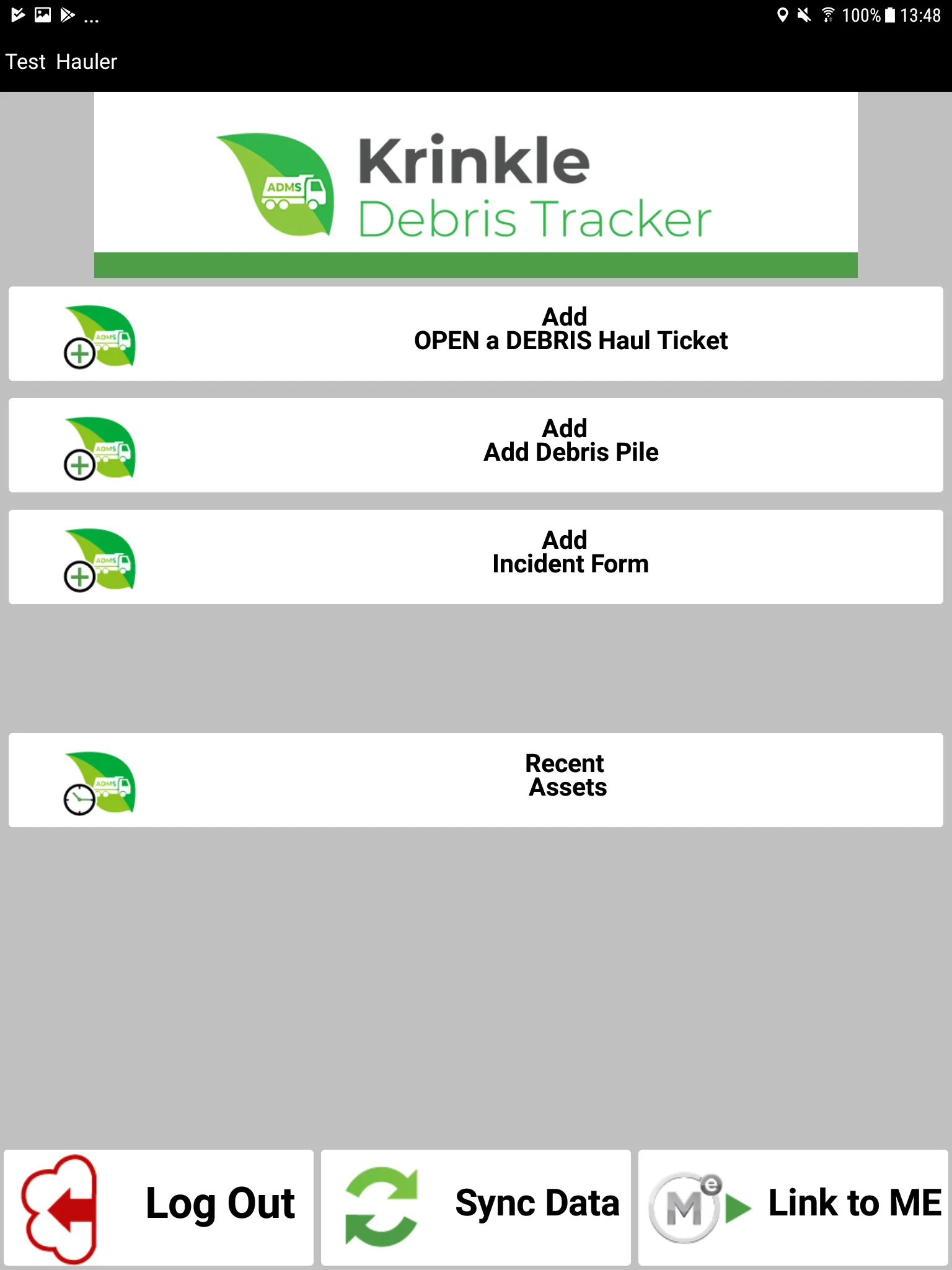 Krinkle Debris Tracker | Indus Appstore | Screenshot