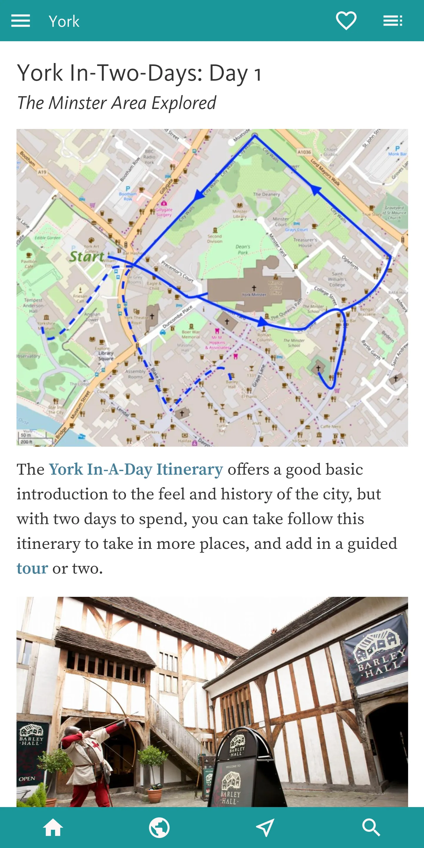 York's Best: A UK Travel Guide | Indus Appstore | Screenshot