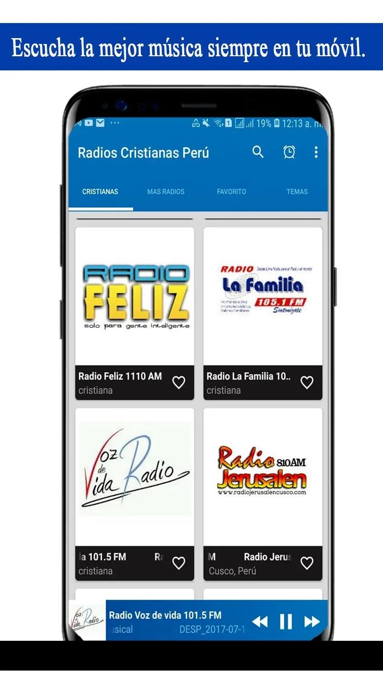 Radios Cristianas del Peru | Indus Appstore | Screenshot