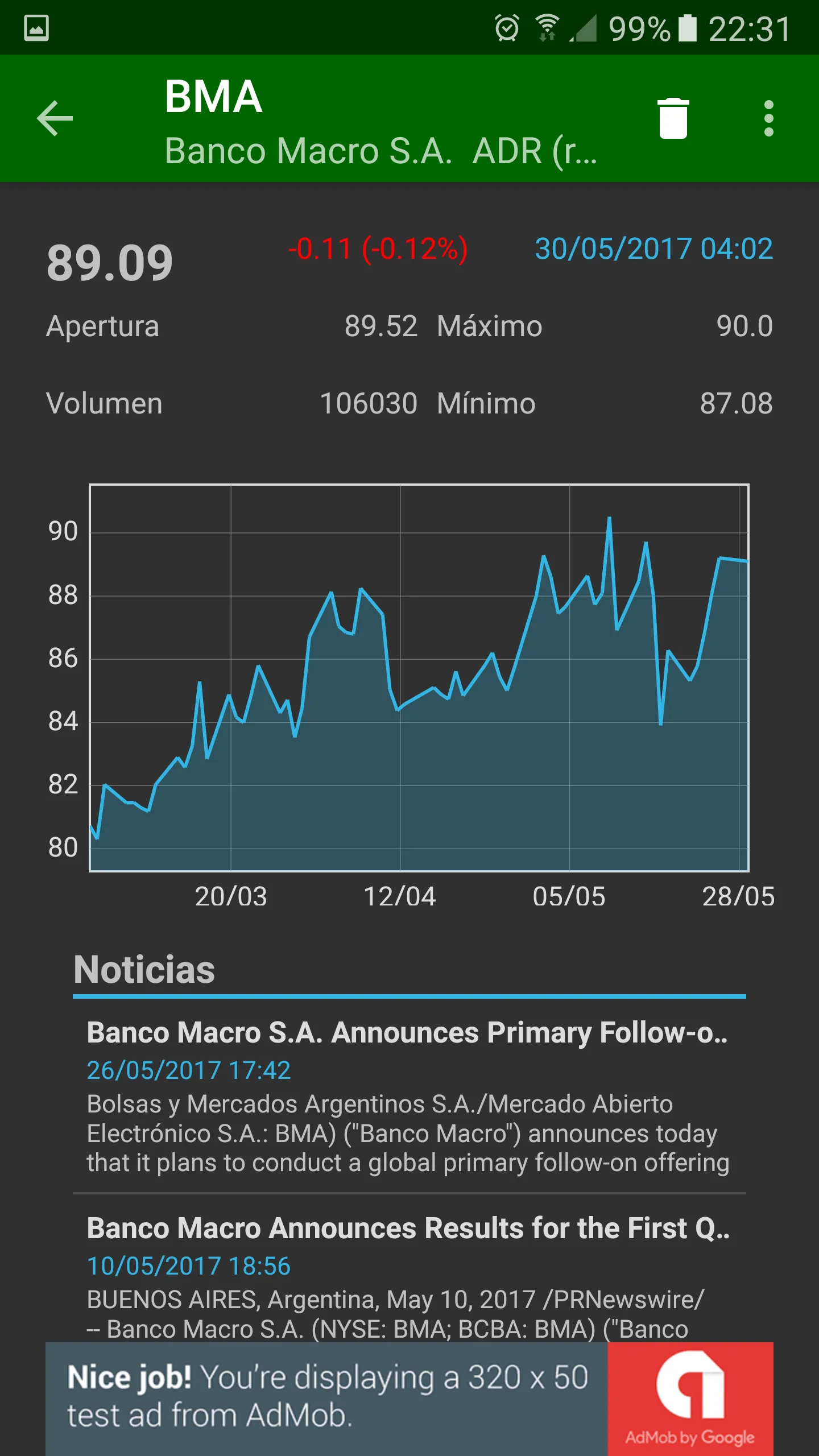 Mis Inversiones | Indus Appstore | Screenshot