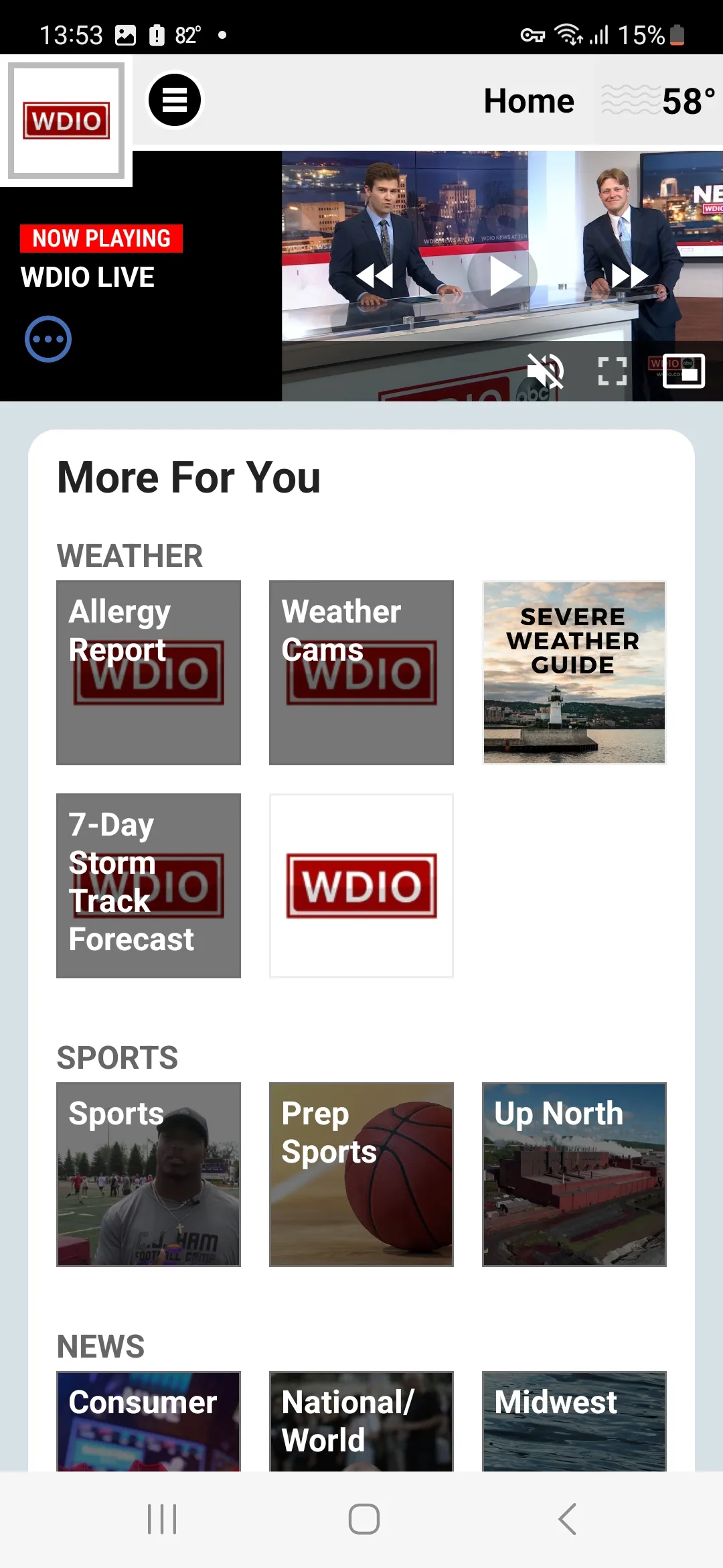 WDIO News Duluth - Superior | Indus Appstore | Screenshot