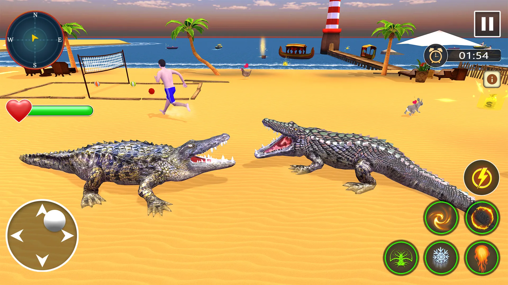 Animal Crocodile Attack Sim | Indus Appstore | Screenshot