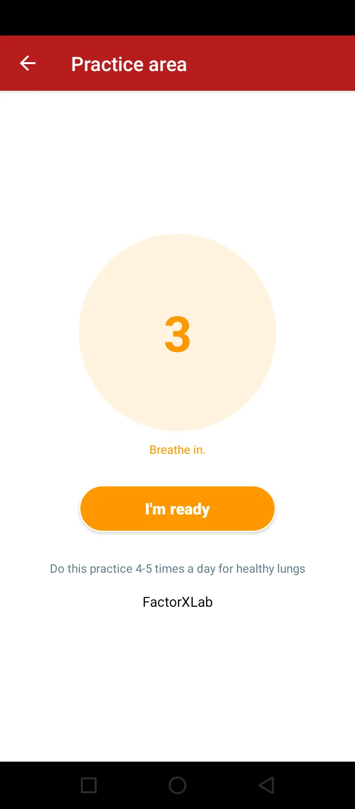 Lung Test and Breath Exercise | Indus Appstore | Screenshot