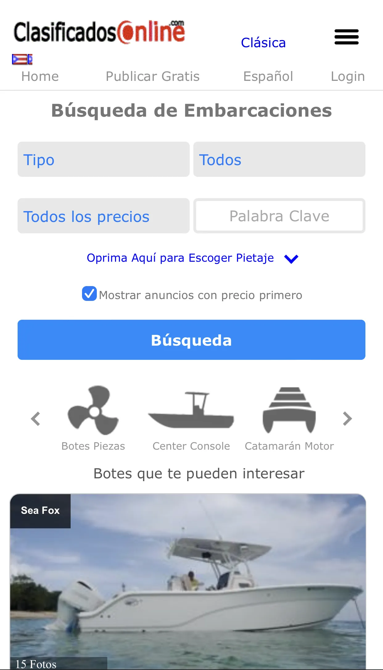 ClasificadosOnline | Indus Appstore | Screenshot