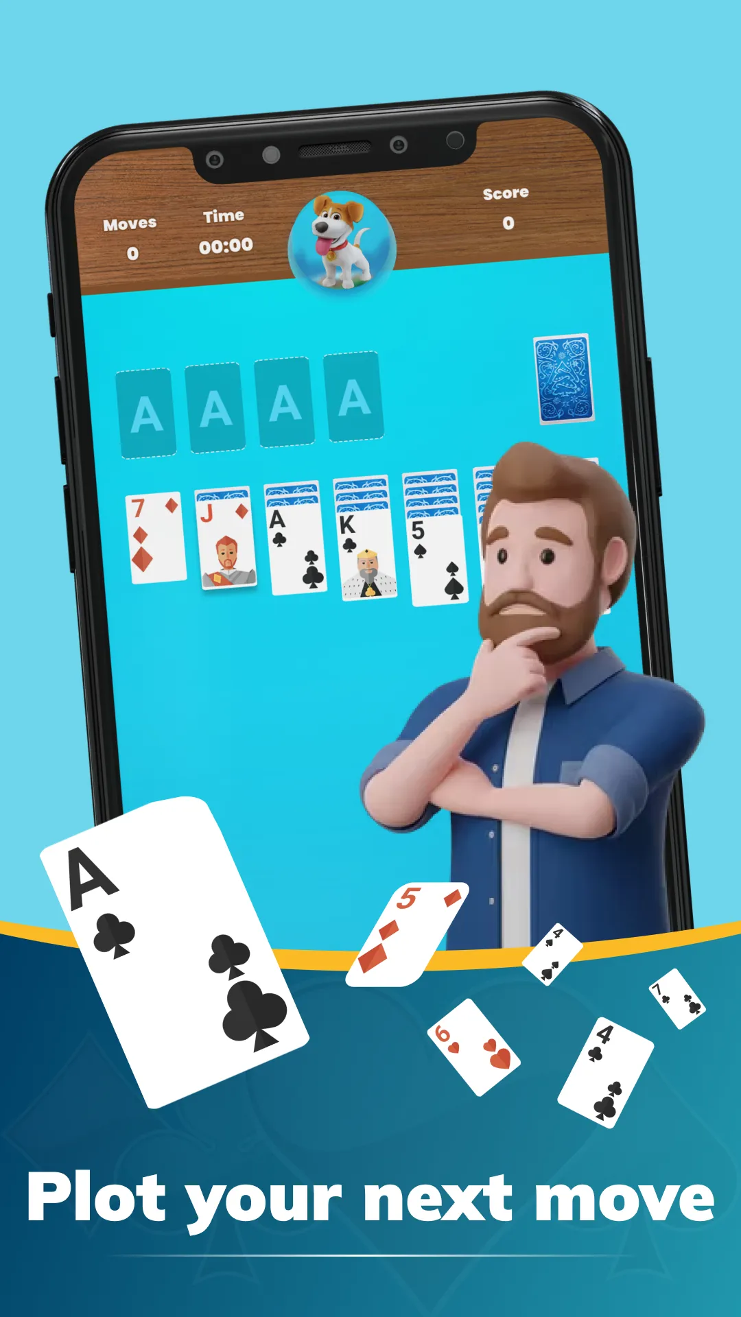 Solitaire Classic Offline Game | Indus Appstore | Screenshot