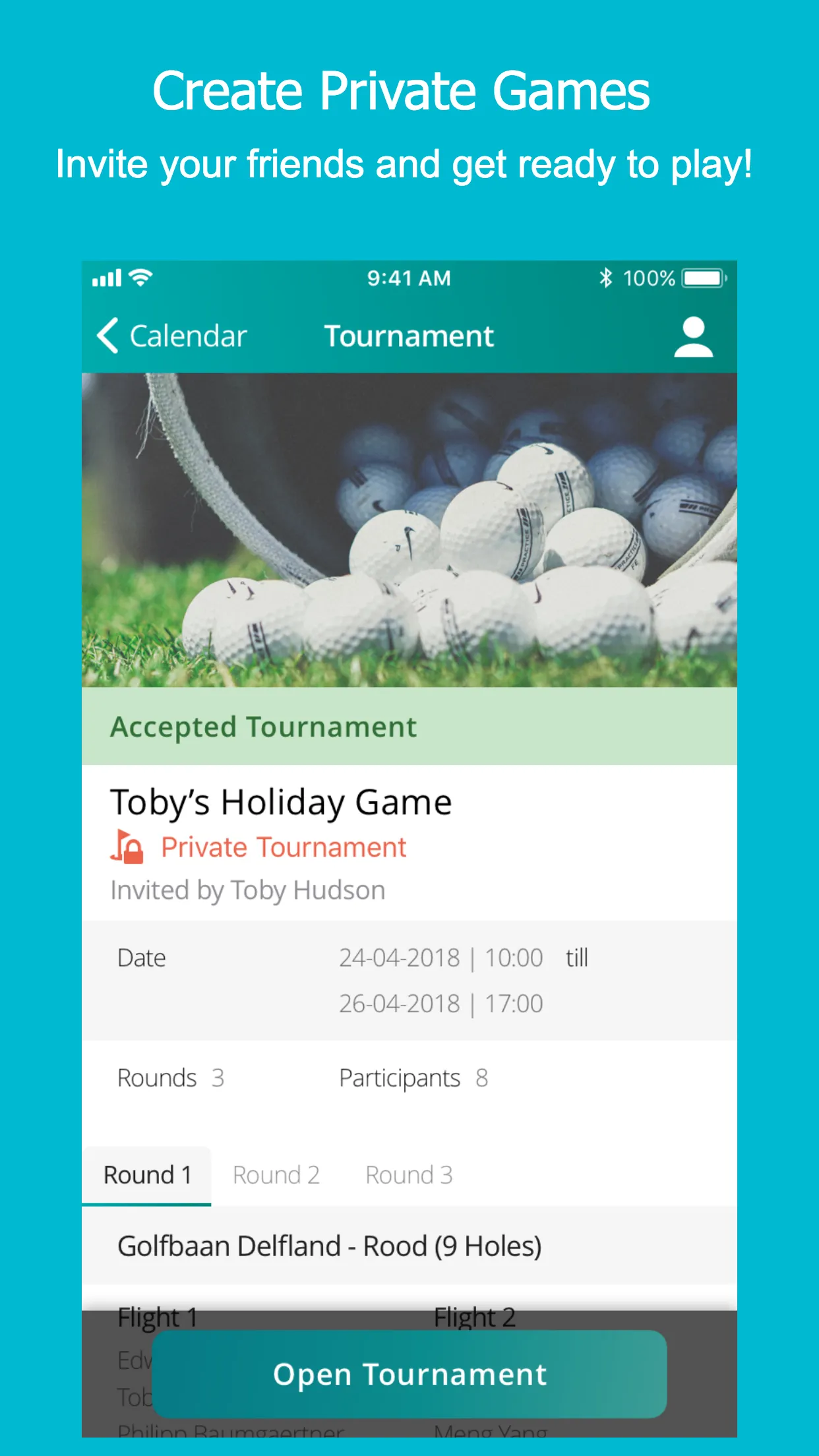 Parrow - Live Golf Scoring | Indus Appstore | Screenshot