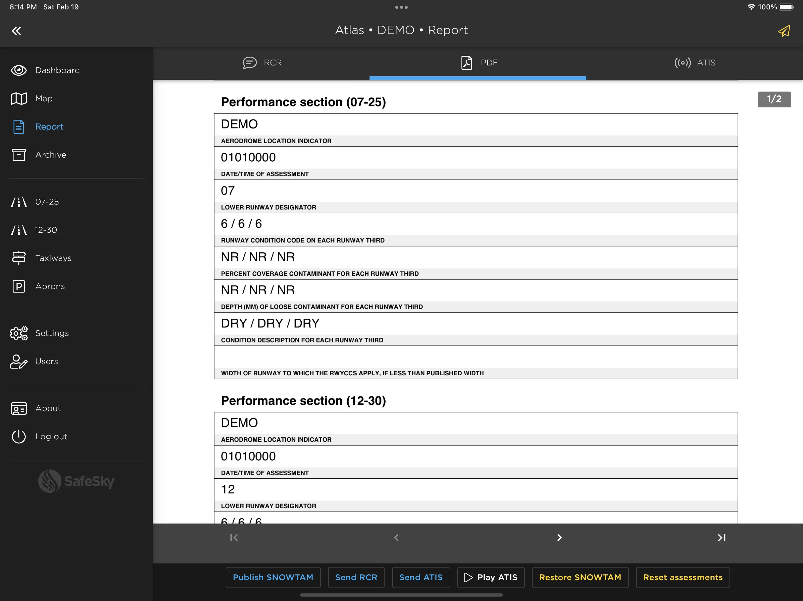 Safe Sky - Airside Sync | Indus Appstore | Screenshot