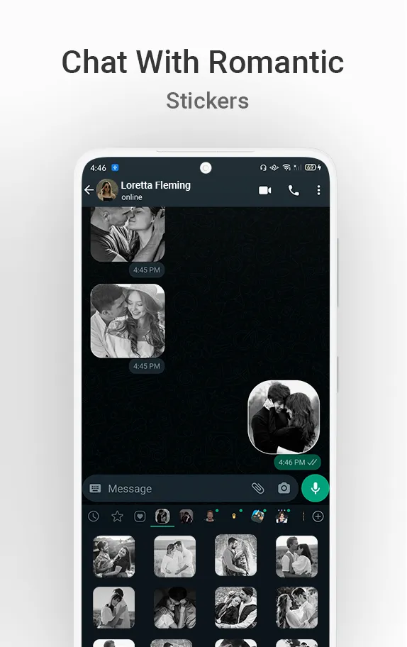 WASticker.ly Romantic Stickers | Indus Appstore | Screenshot