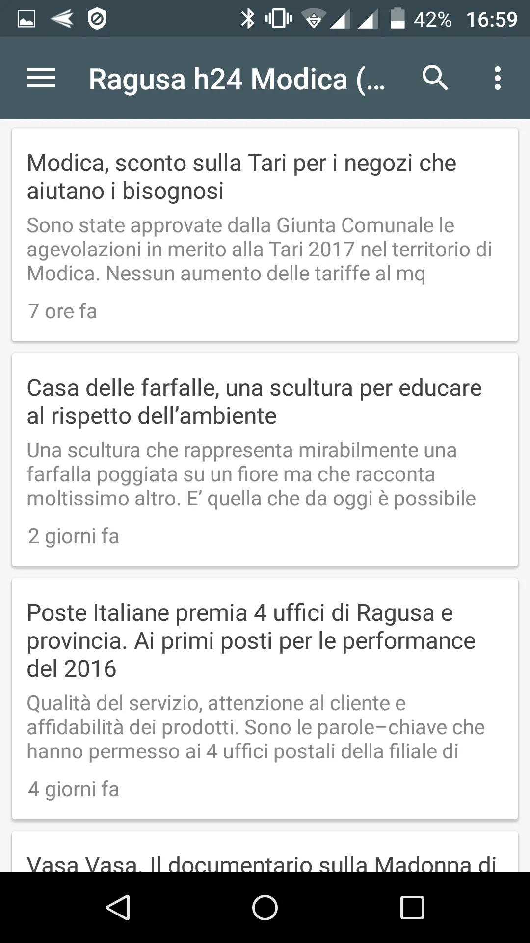 Modica notizie locali | Indus Appstore | Screenshot