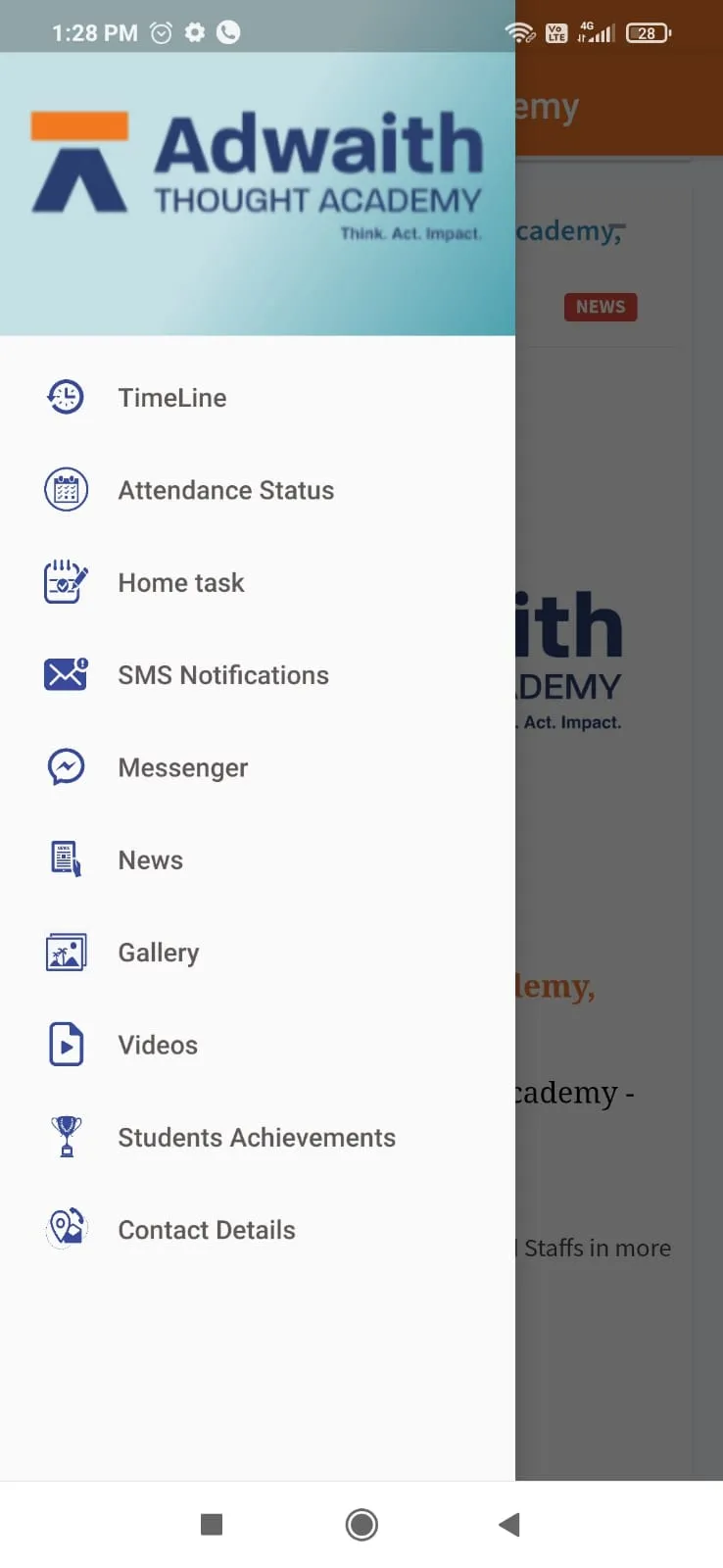 ADWAITH THOUGHT ACADEMY | Indus Appstore | Screenshot