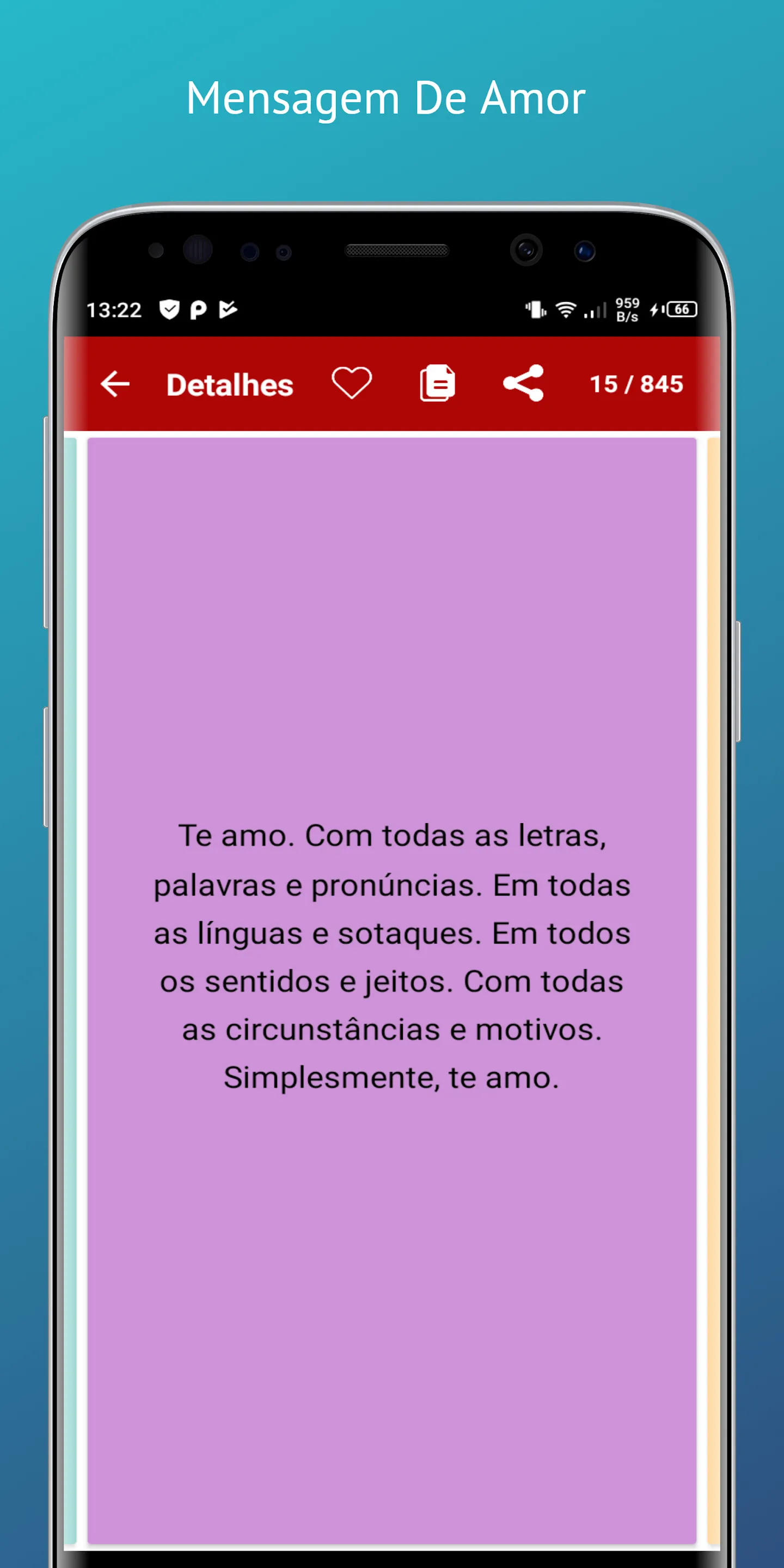 Mensagem De Amor 2024 | Indus Appstore | Screenshot