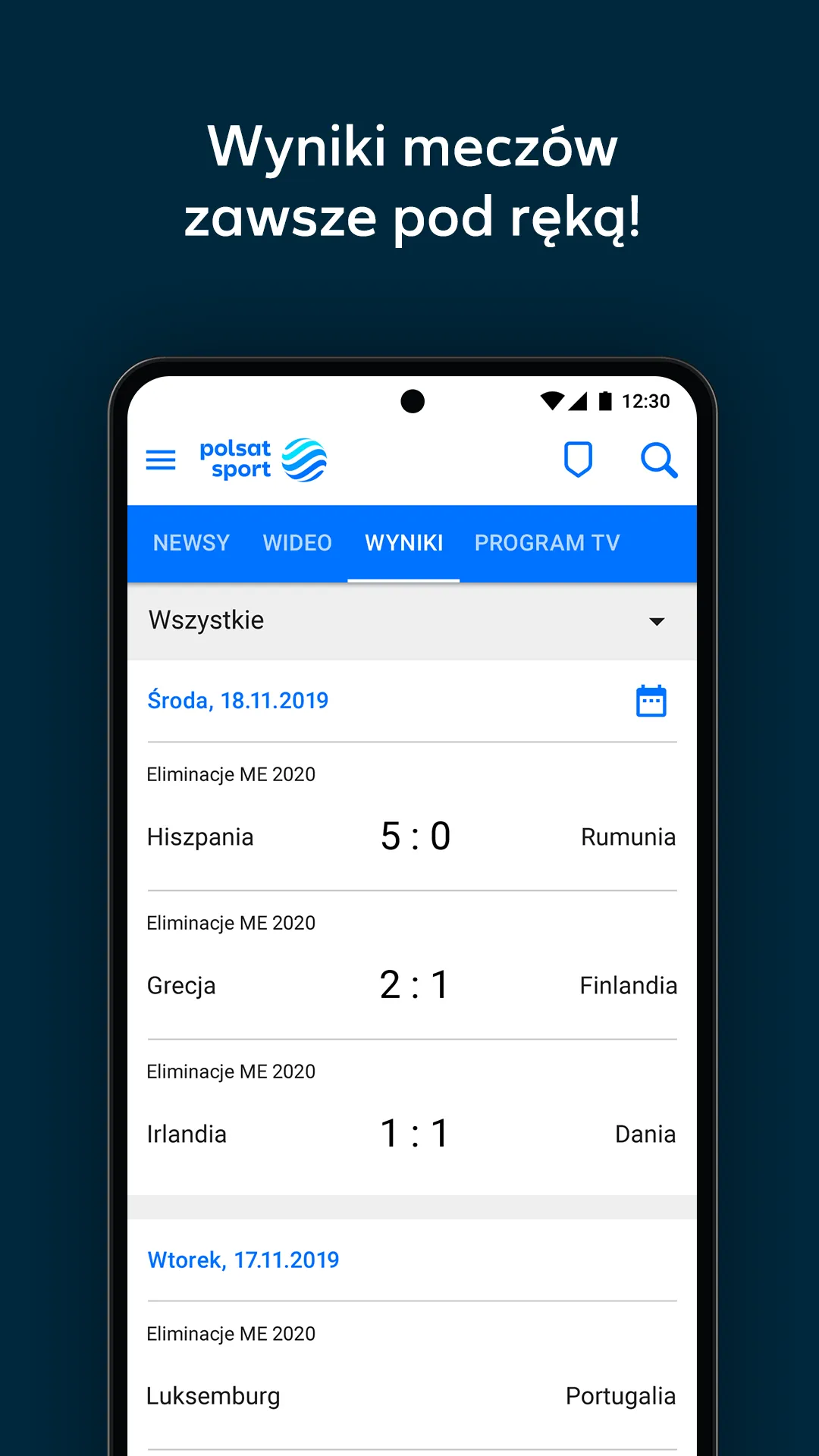 Polsat Sport | Indus Appstore | Screenshot