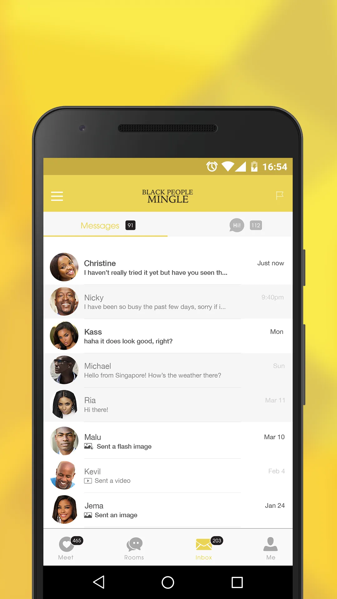 Black Dating: Chat, Meet, Date | Indus Appstore | Screenshot