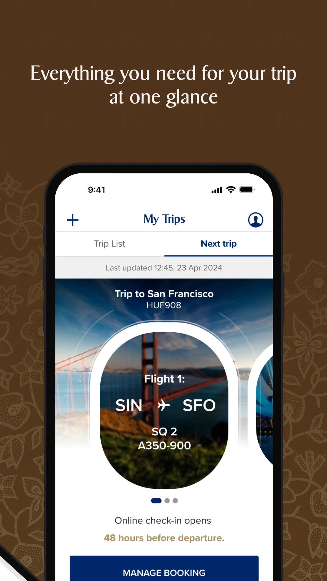 Singapore Airlines | Indus Appstore | Screenshot