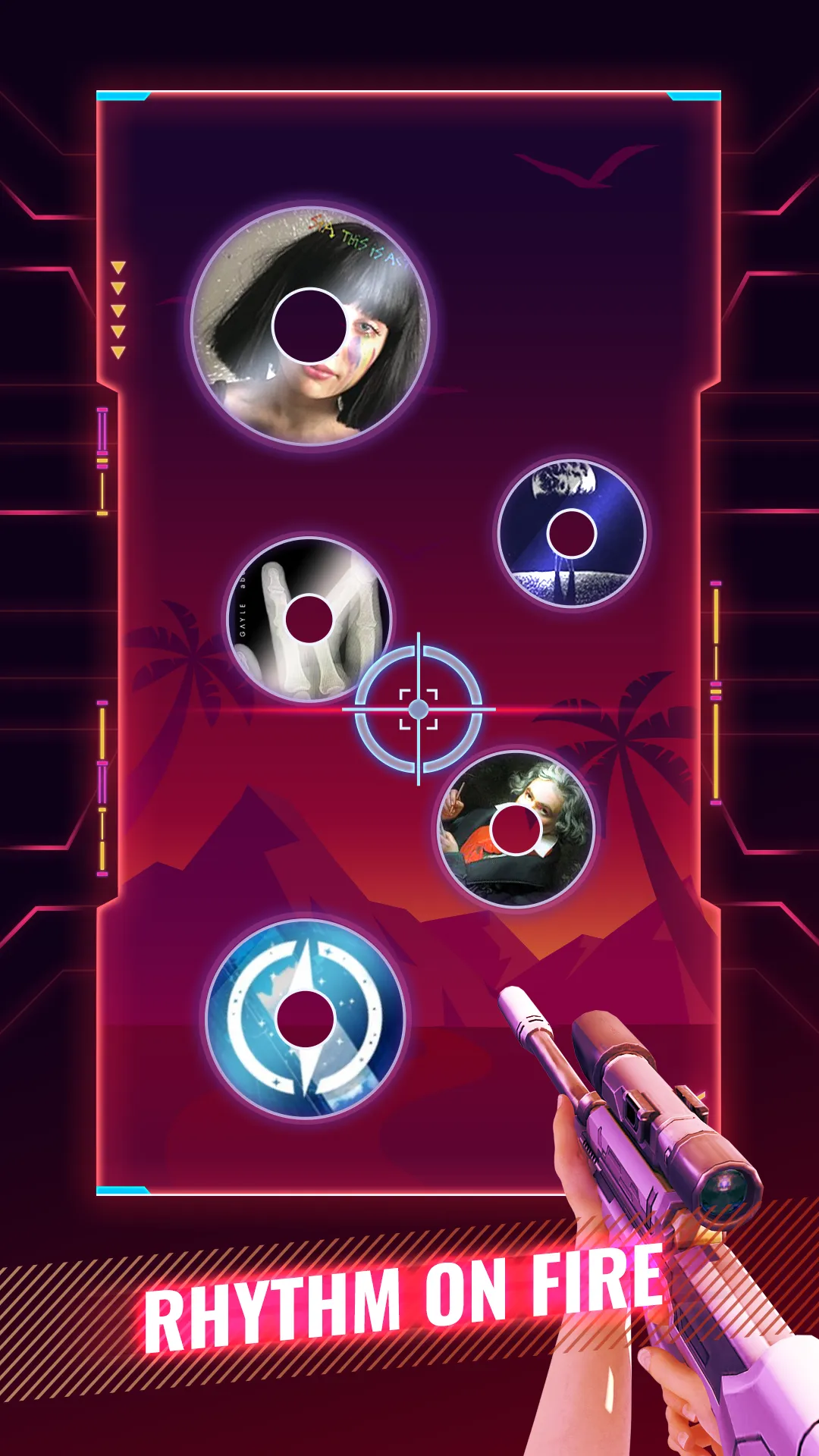 Rhythm Fire-EDM Shooting Game | Indus Appstore | Screenshot