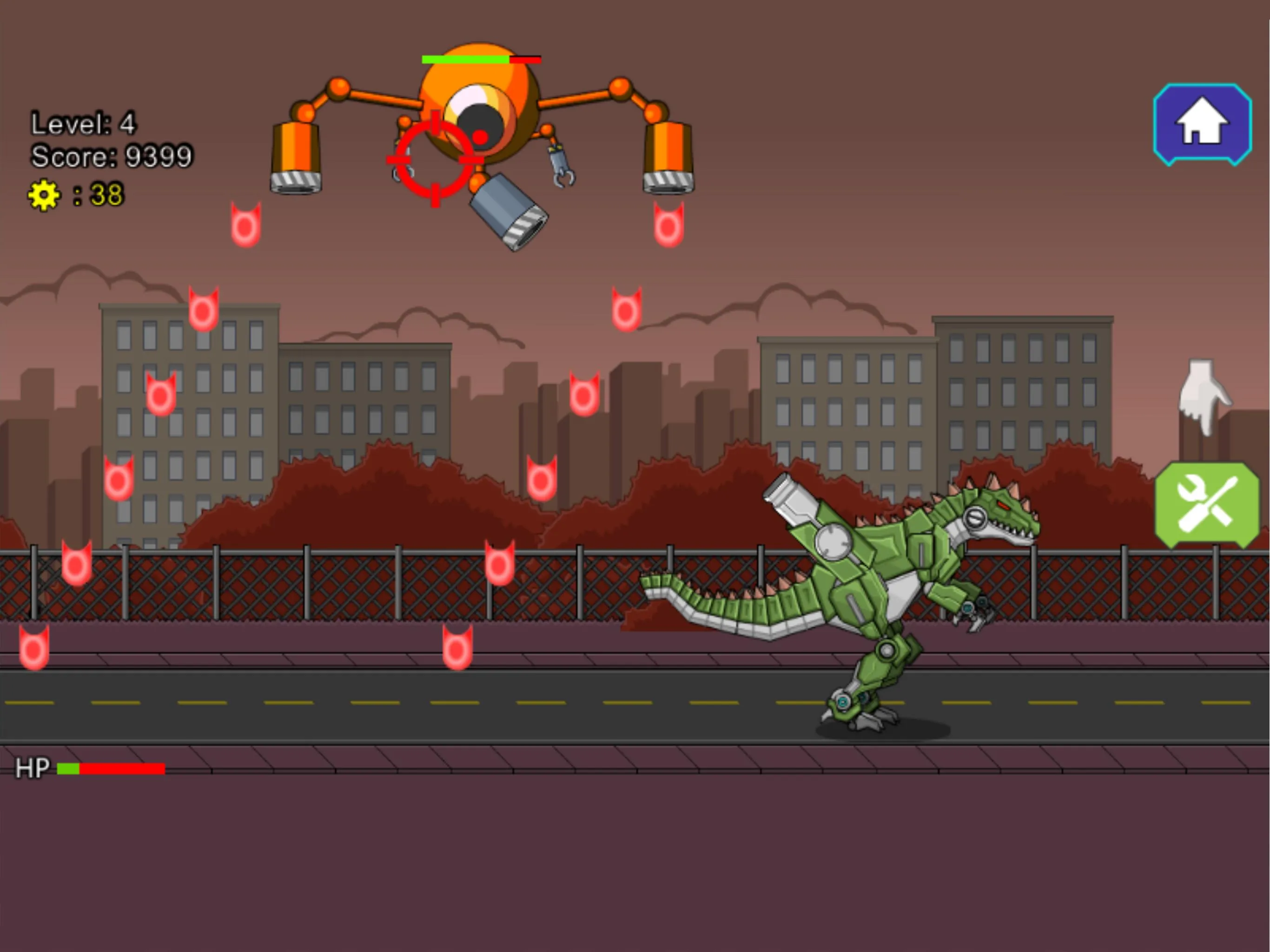 Robot Dino War Giganotosaurus | Indus Appstore | Screenshot