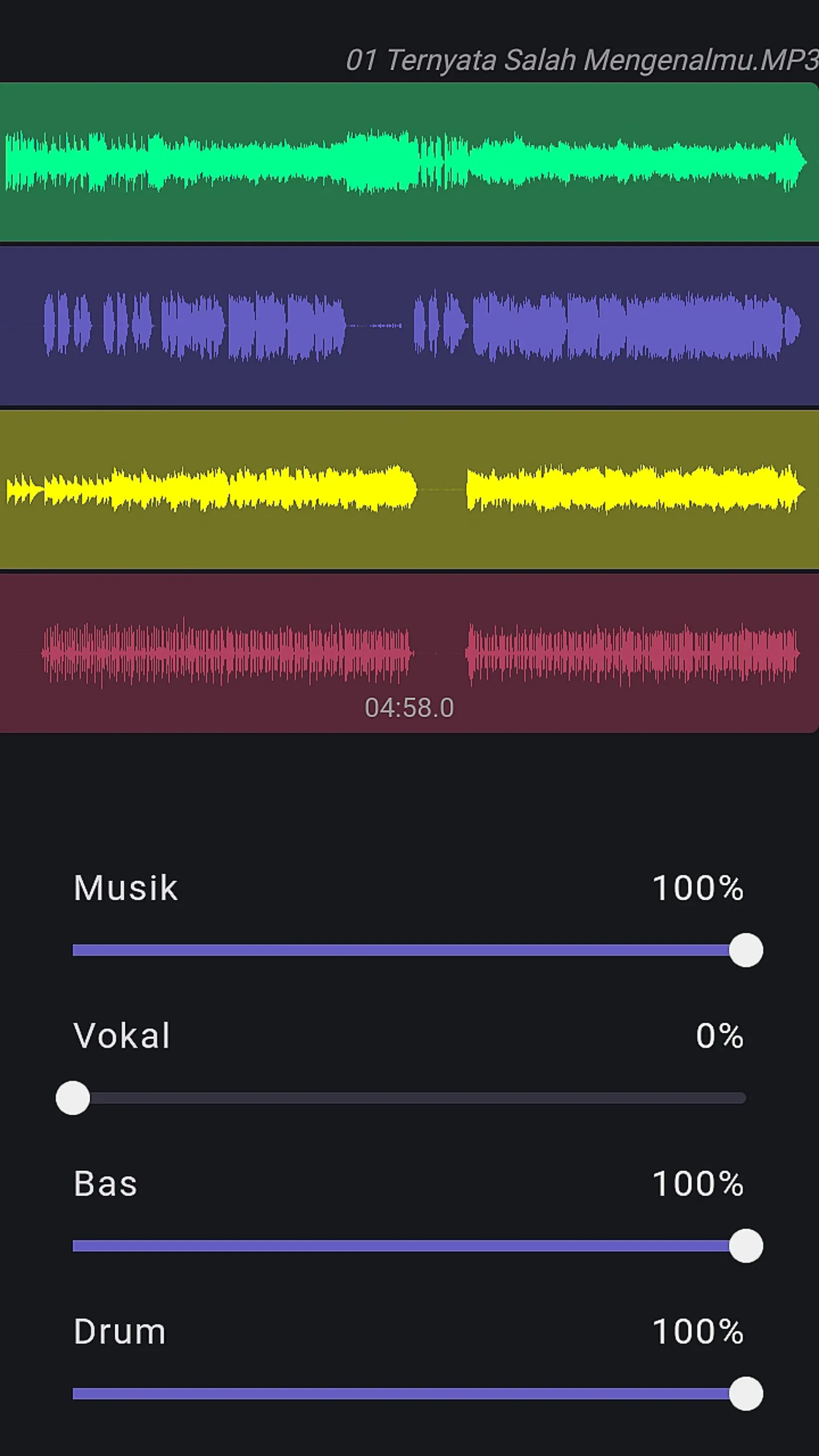 Vocal Remover Mp3 | Indus Appstore | Screenshot