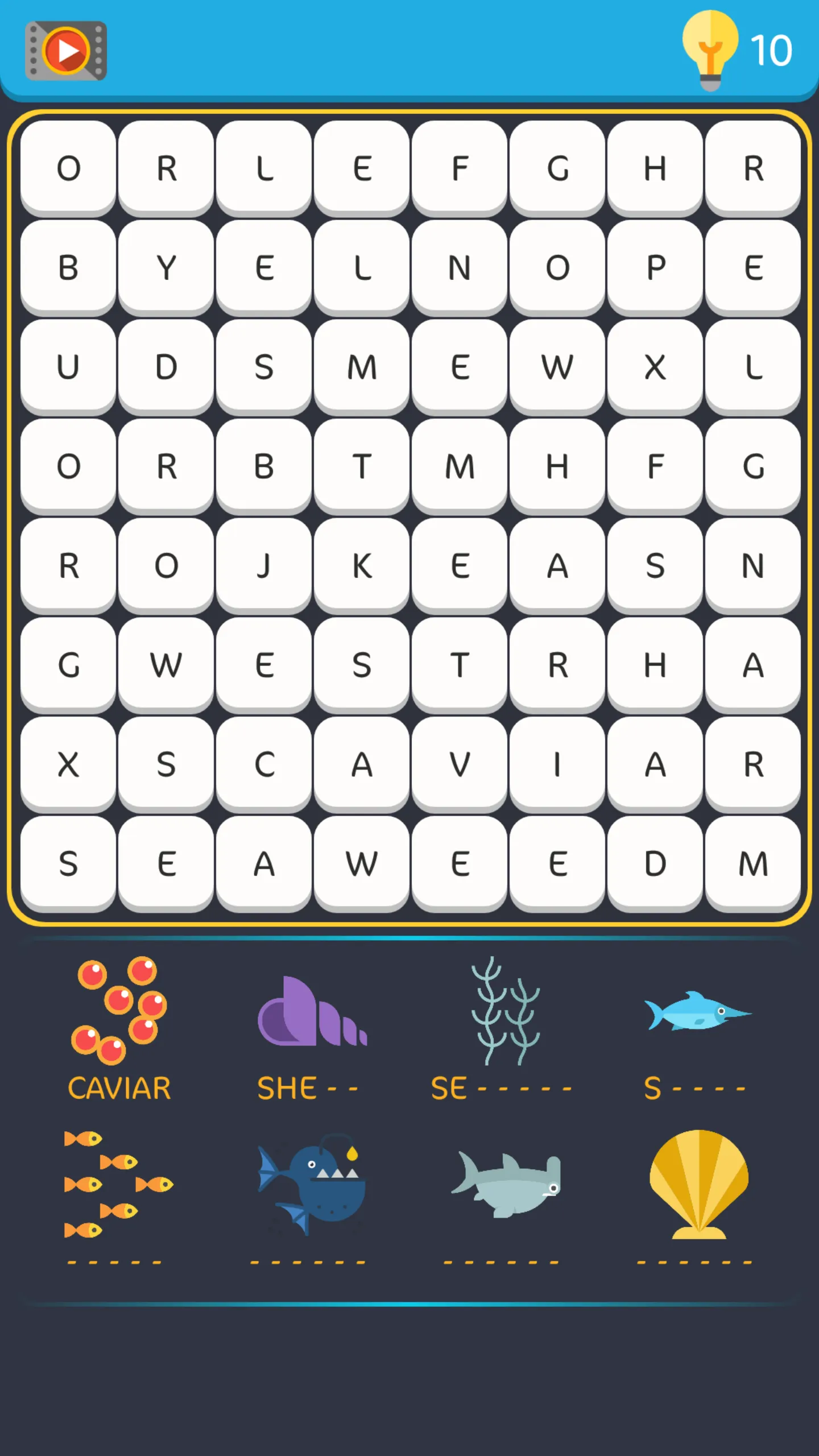 Word Search Pics Puzzle | Indus Appstore | Screenshot