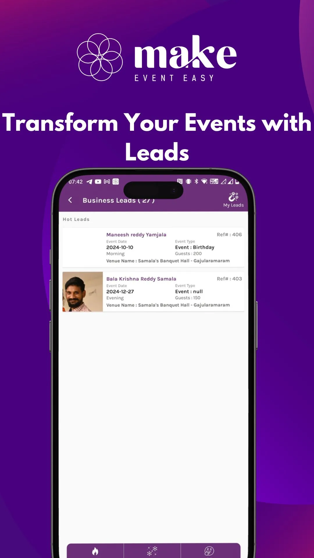 Make Event Easy | Indus Appstore | Screenshot