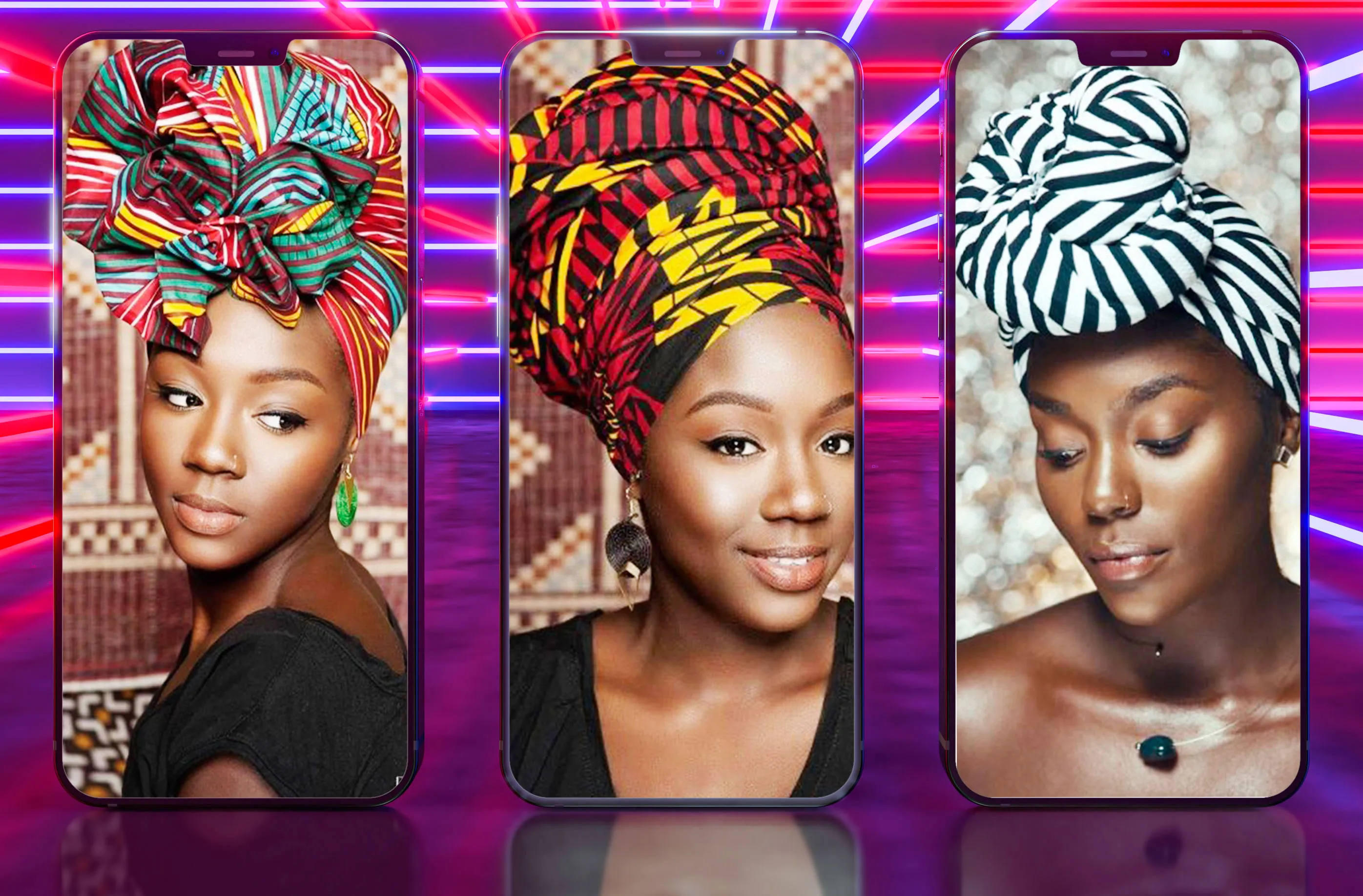 African Head Wraps Ideas | Indus Appstore | Screenshot