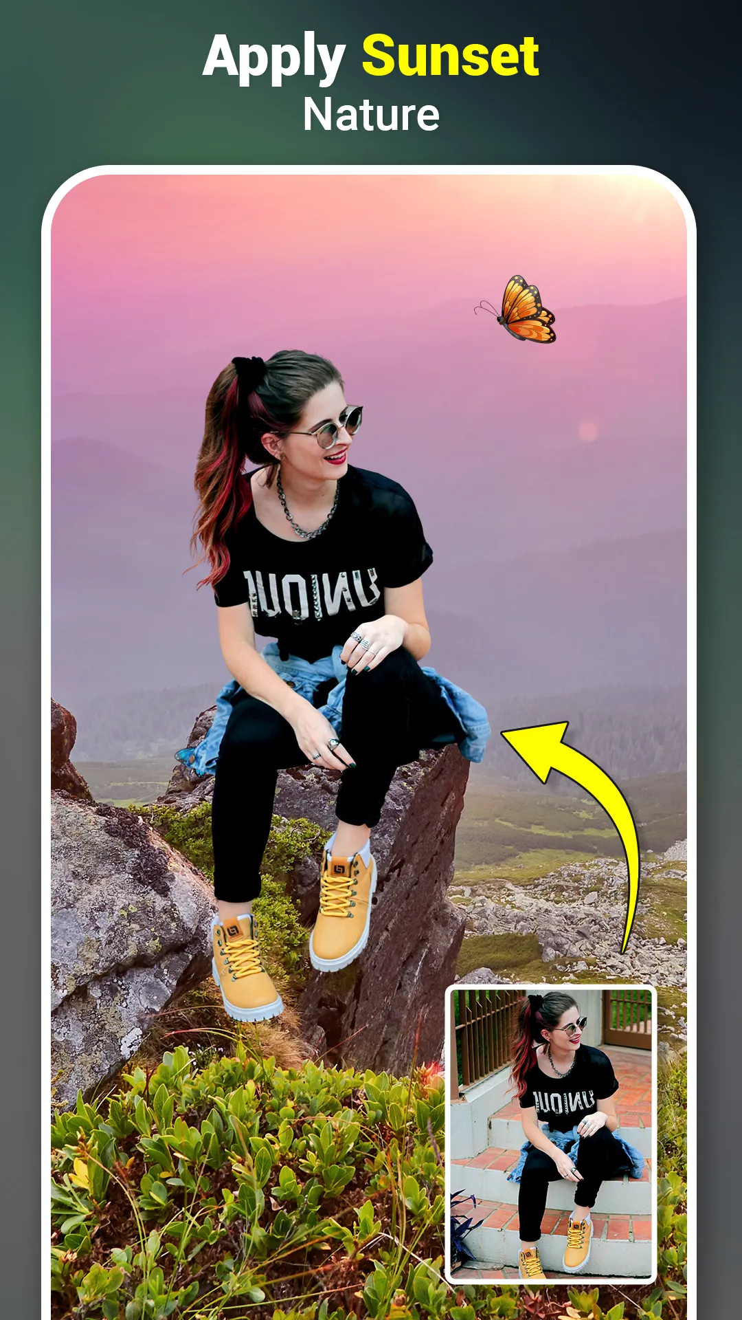 Nature Photo Frame & Editor | Indus Appstore | Screenshot