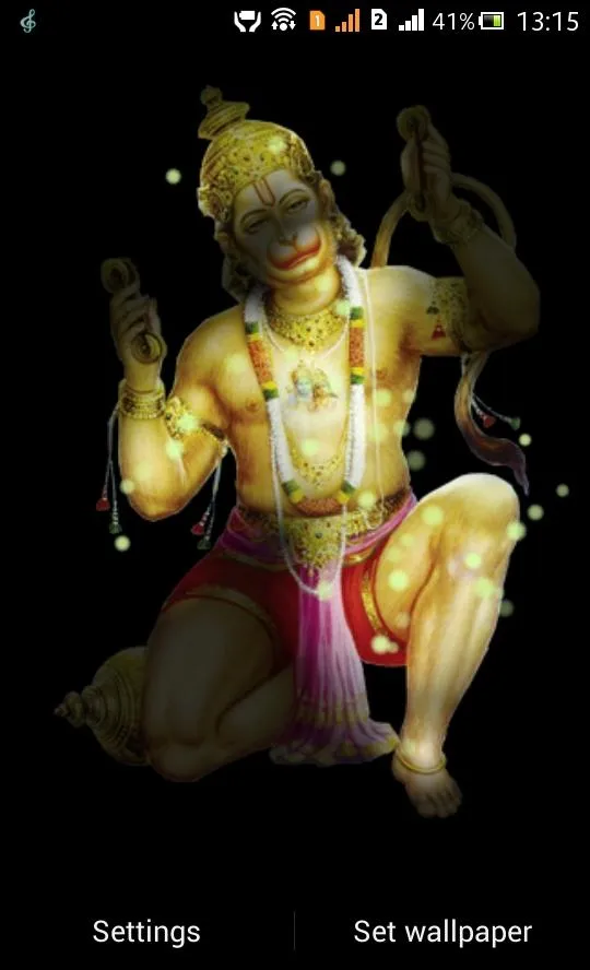 Hanuman FireFlie Live Wallaper | Indus Appstore | Screenshot