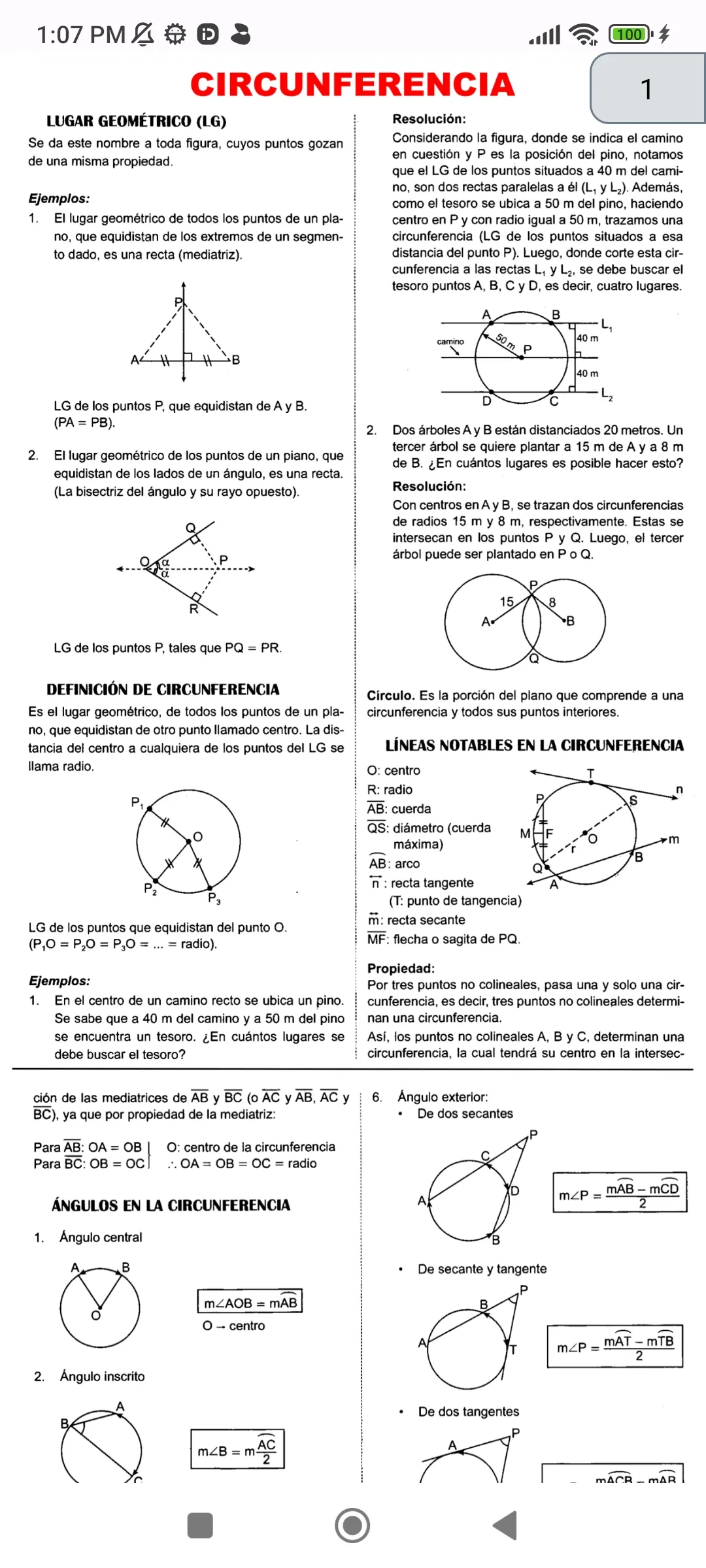 Geometría Preuniversitario | Indus Appstore | Screenshot