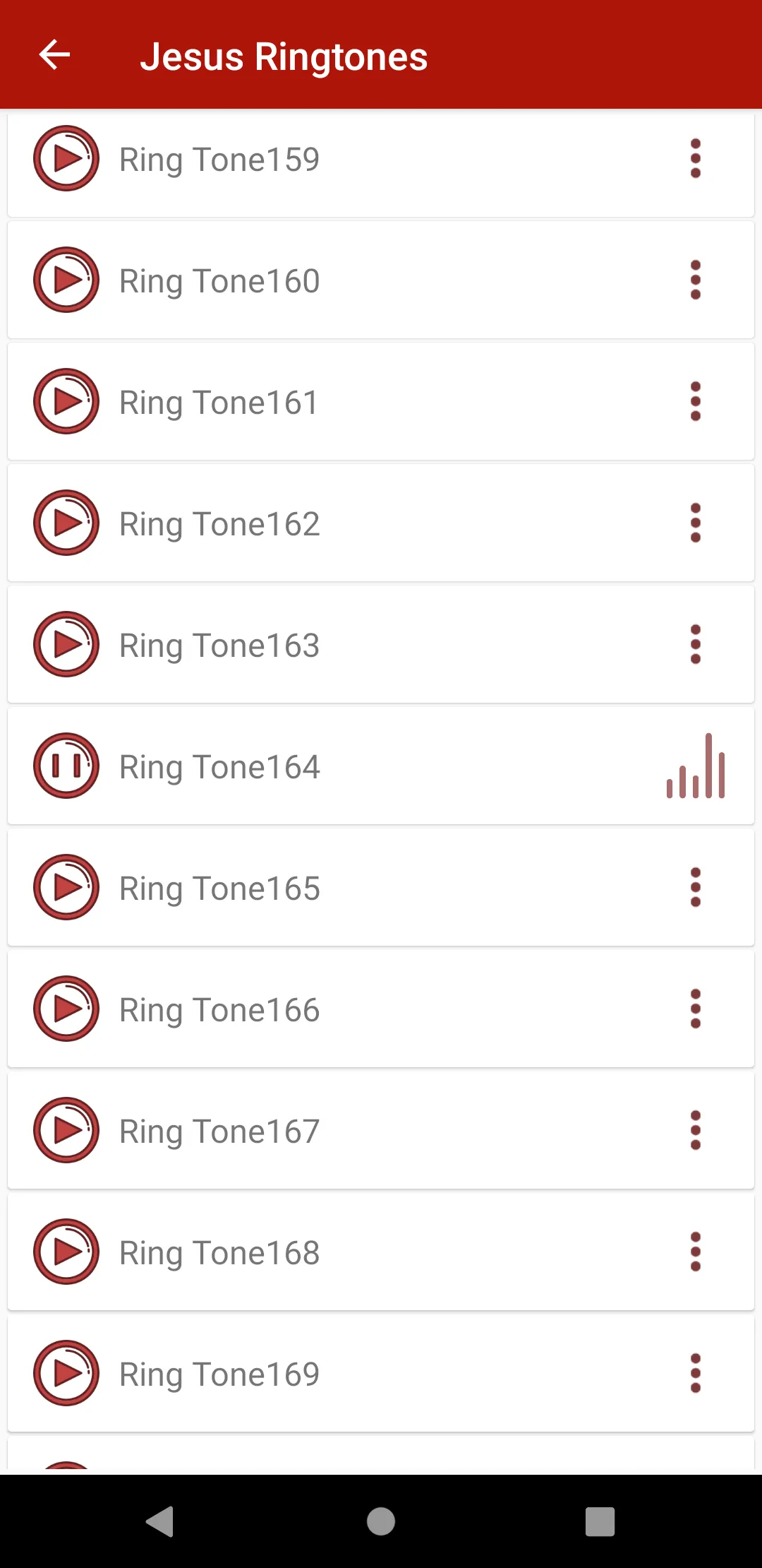 Jesus Ring Tones offline | Indus Appstore | Screenshot